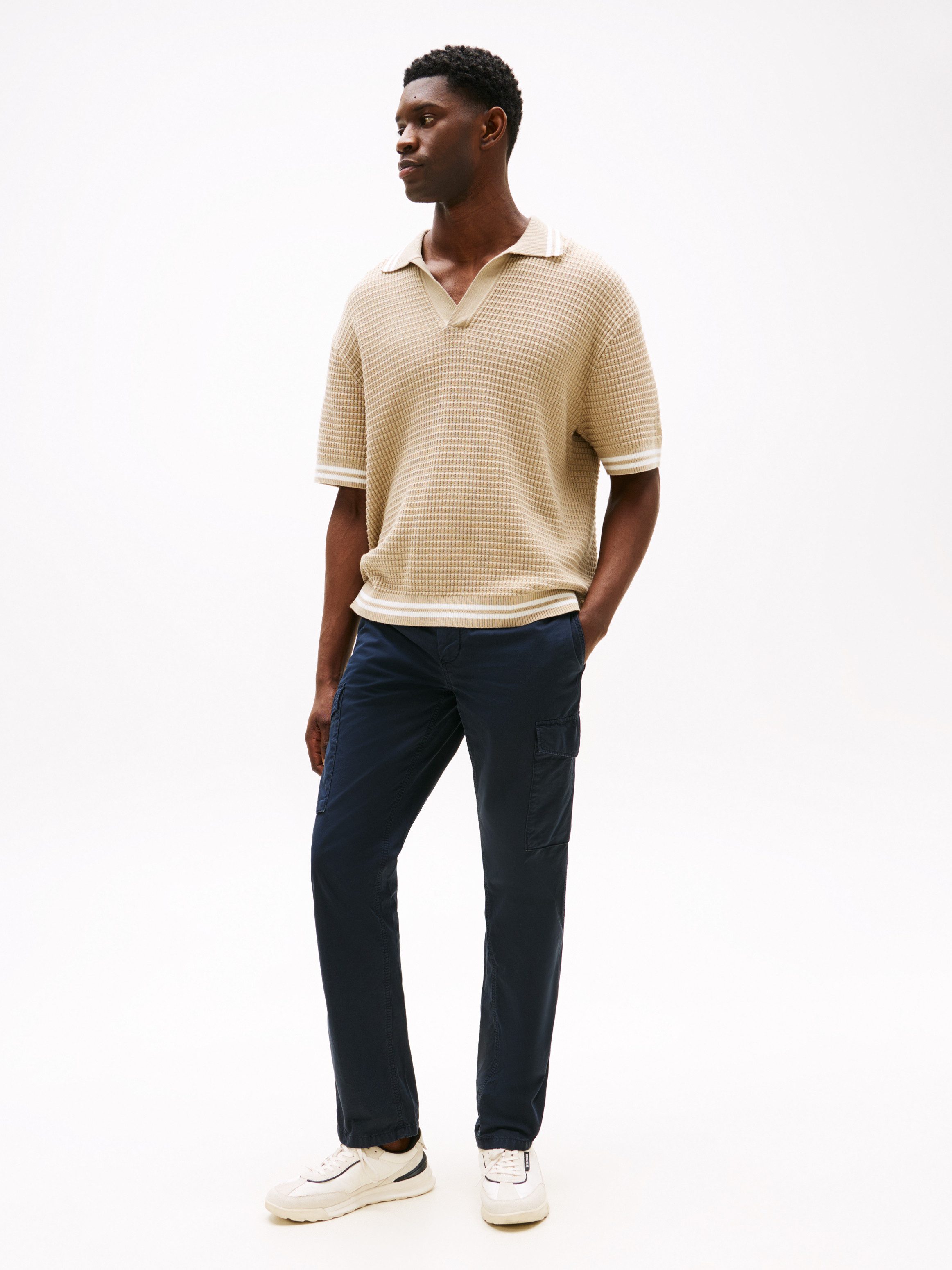 Tommy Hilfiger Cargohose DENTON LW TWILL Straight Fit, Baumwolle