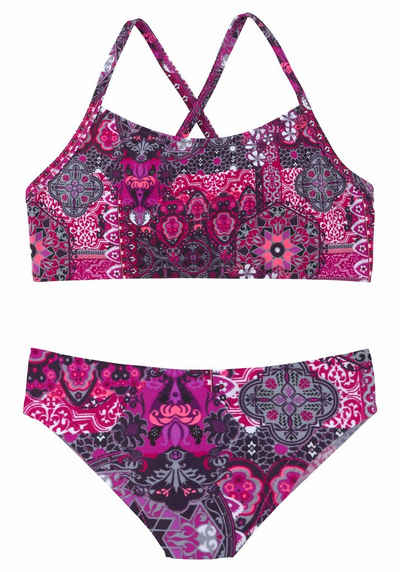 Buffalo Bustier-Bikini Shari Kids mit verspieltem Print