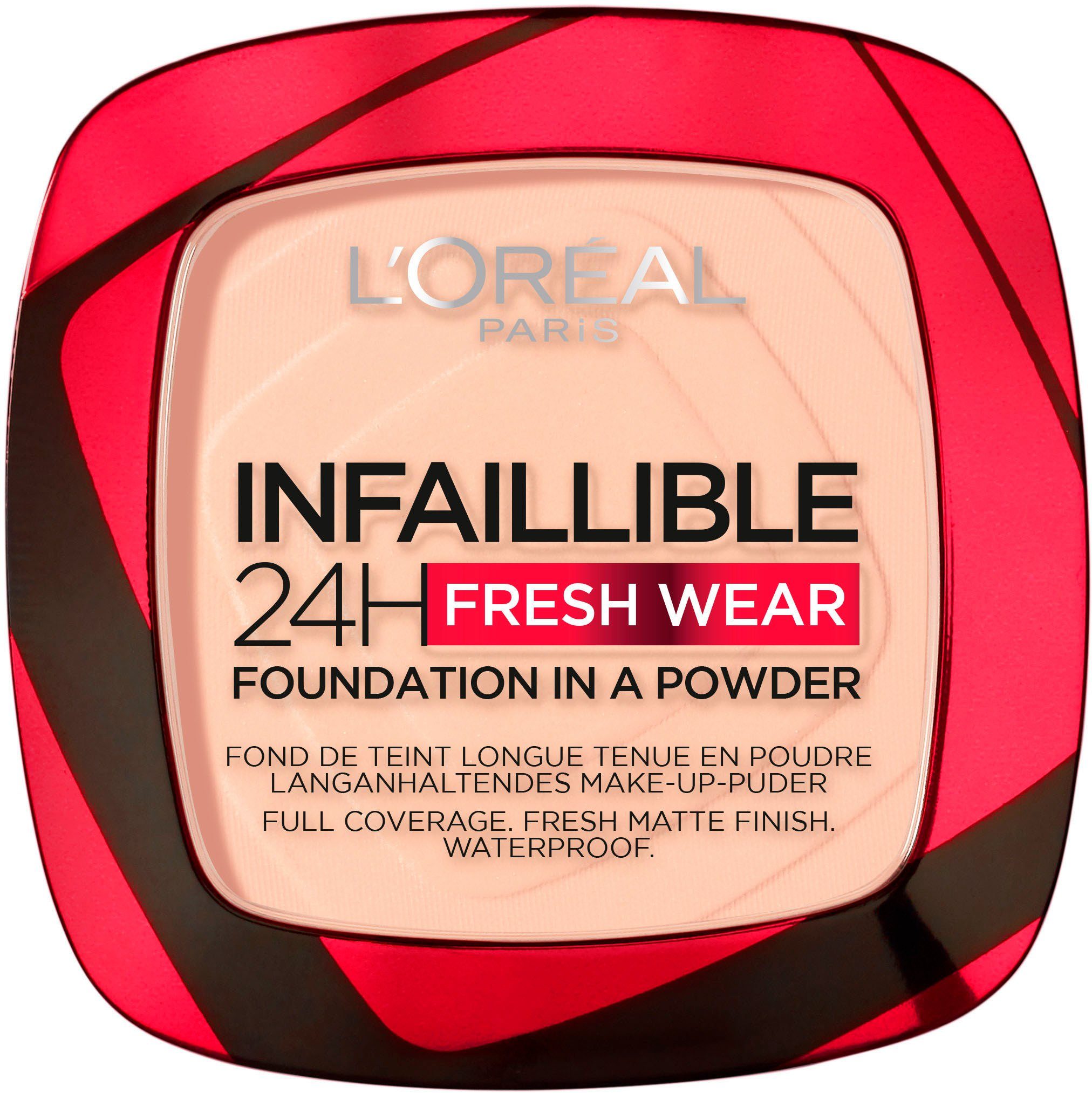 L'ORÉAL PARIS Пудра Infaillible 24H Fresh Wear, mit langanhaltender Formel