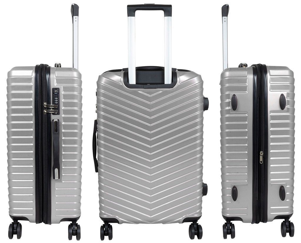 Trendyshop365 Hartschalen-Trolley Meran, Polycarbonat, 5 Farben, günstig online kaufen