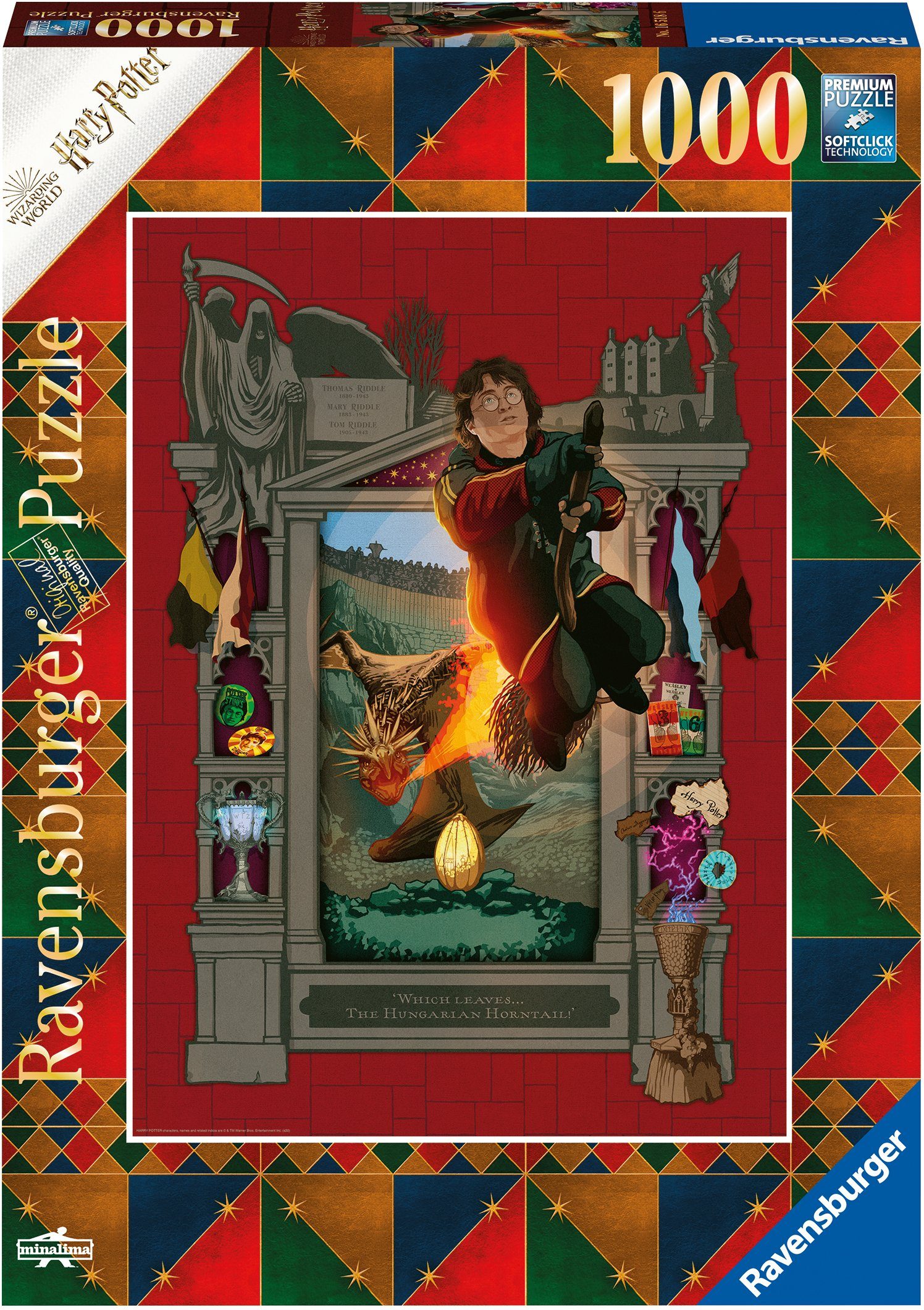 Image of Puzzle Harry Potter 4, 1.000 Teile