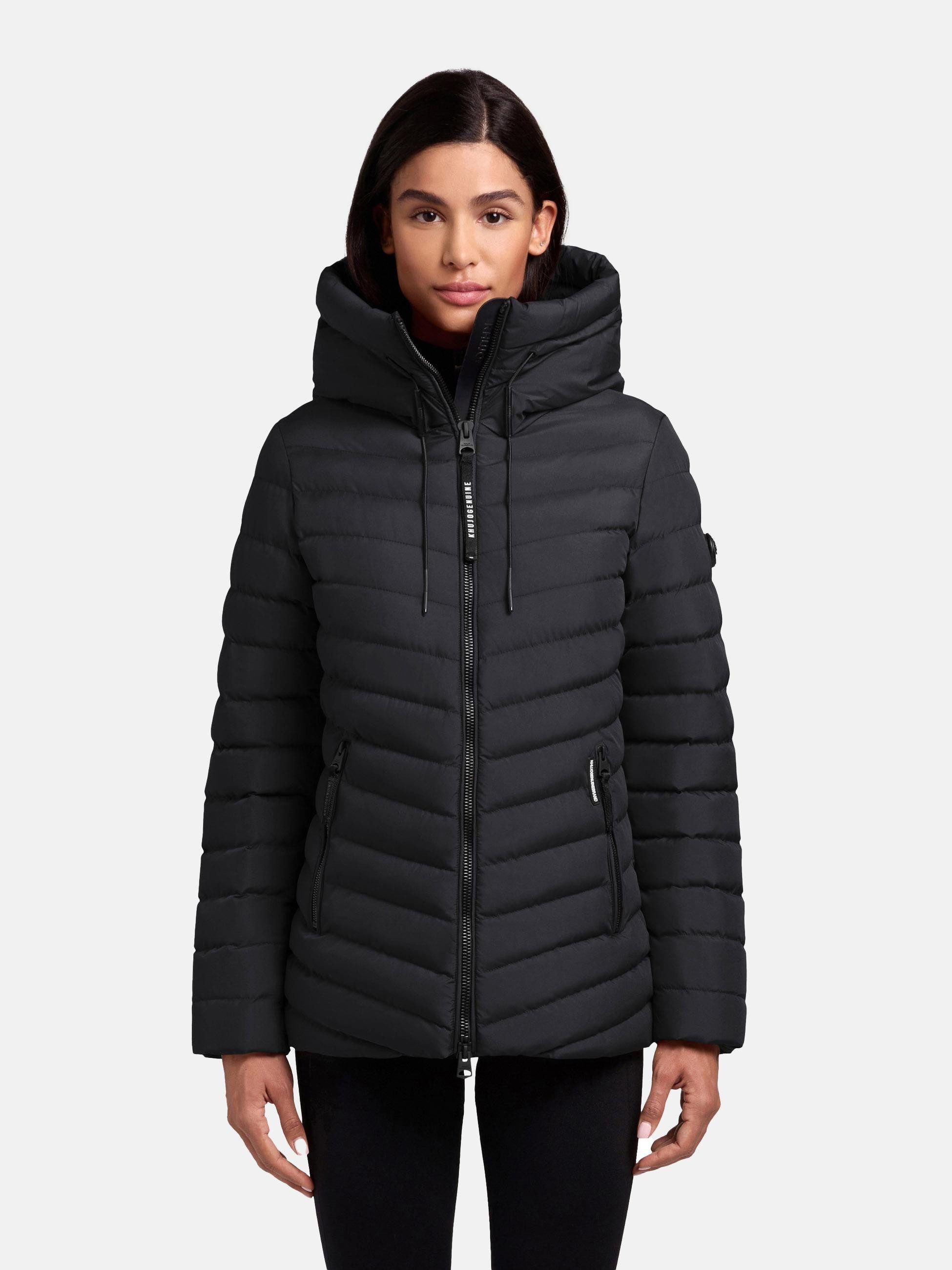 khujo Steppjacke Pace-YM Warme gesteppte Winterjacke mit Kapuze