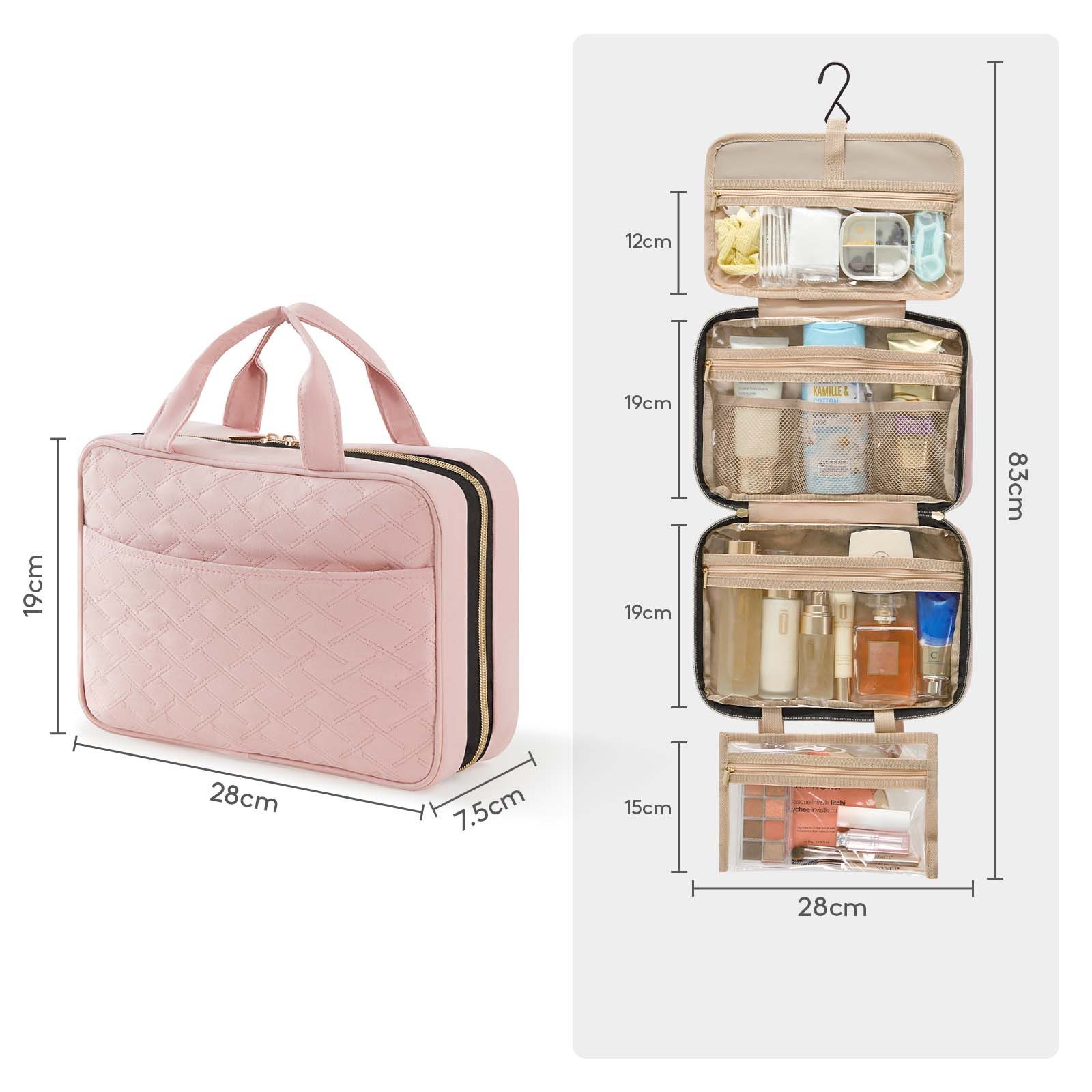 Lifewit Kulturbeutel Reise Kulturbeutel,Kosmetiktasche Kulturtasche zum Aufhängen Organizer (Packung, 1-tlg., 8L,B/H/T 32/23/10.5 cm, 4L,B/H/T 28/19/7.5 cm), Spritzwassergeschützt