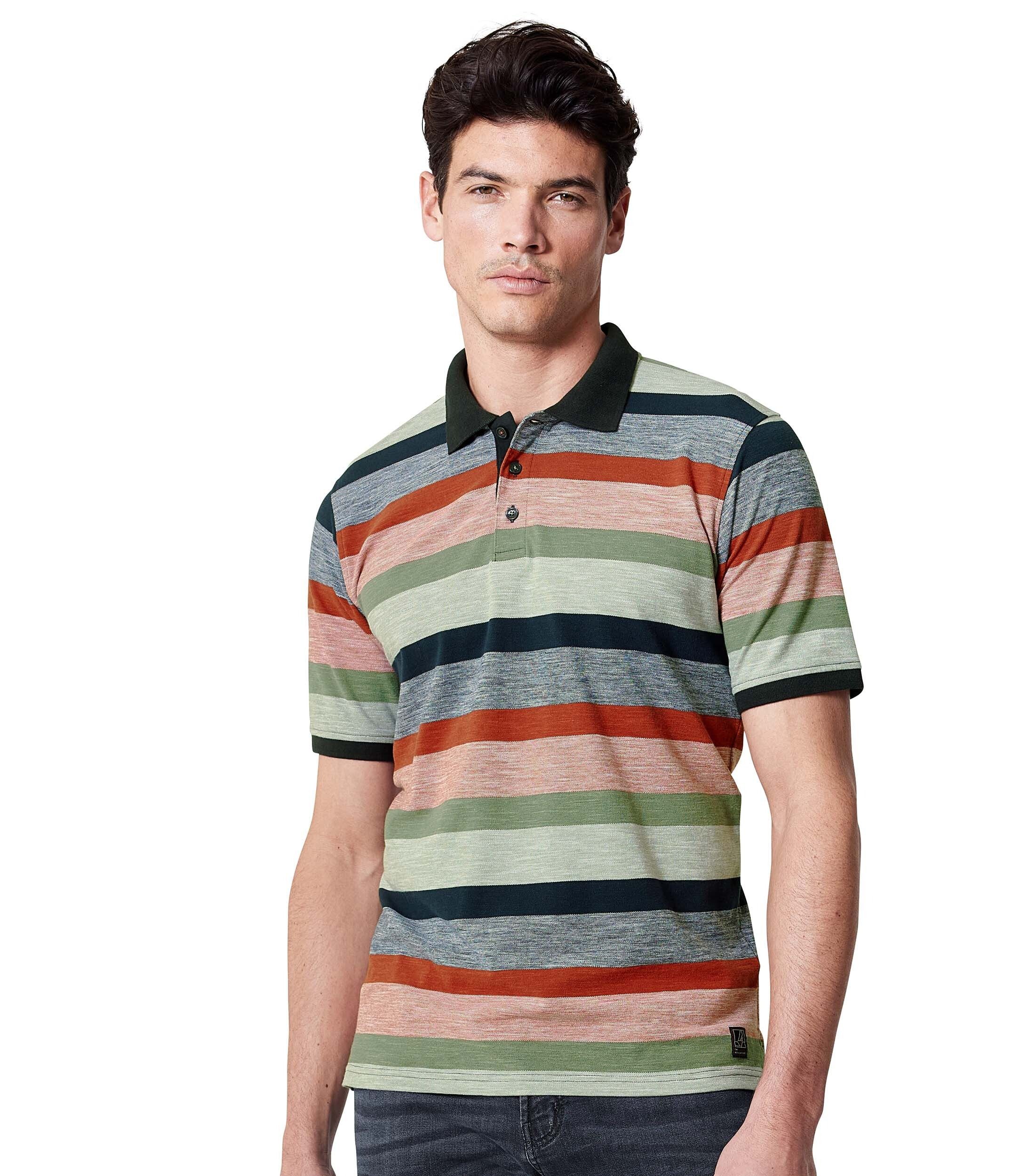 CASAMODA Poloshirt CASAMODA Polo-Shirt gestreift