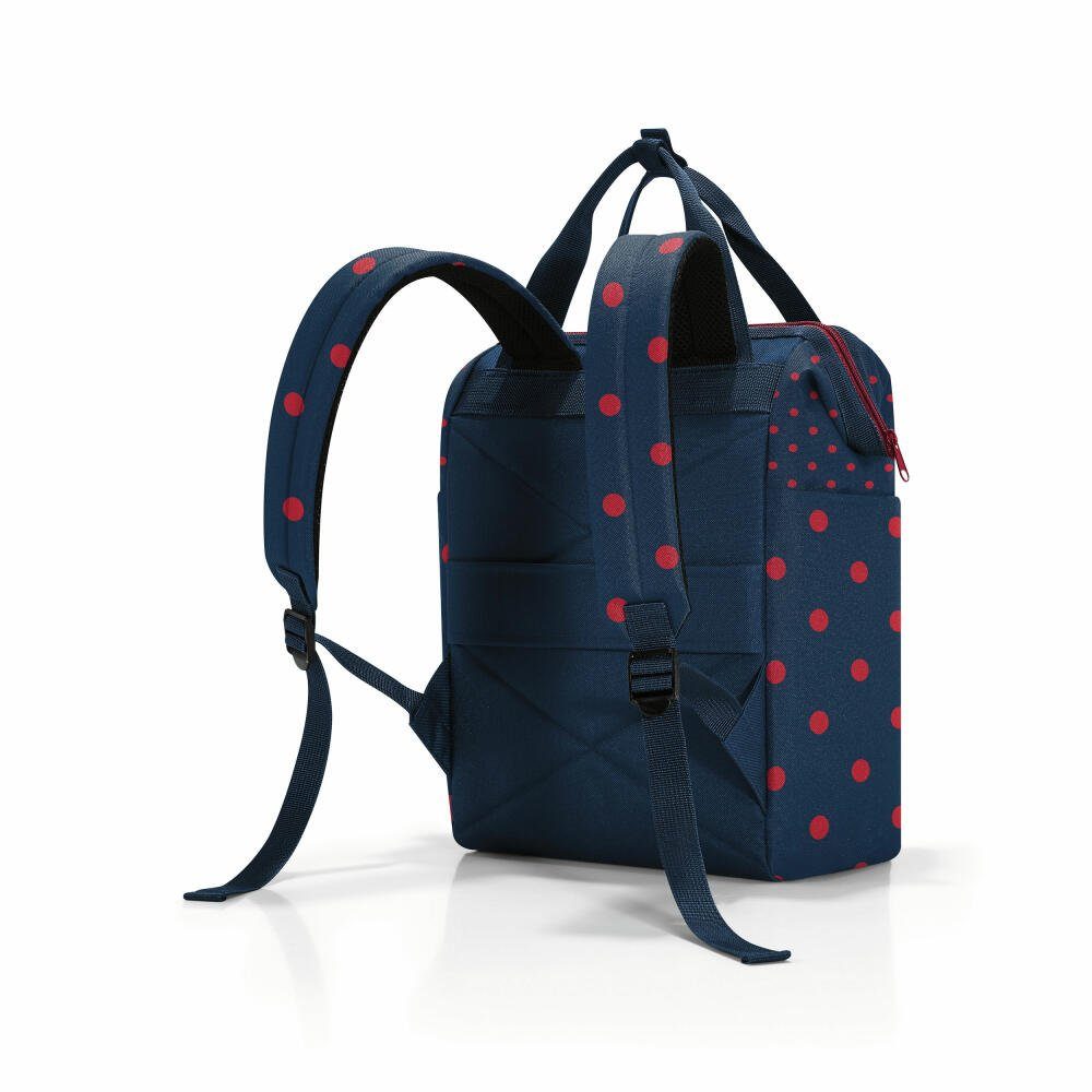 REISENTHEL® Rucksack allrounder R Mixed Dots Red 12 L