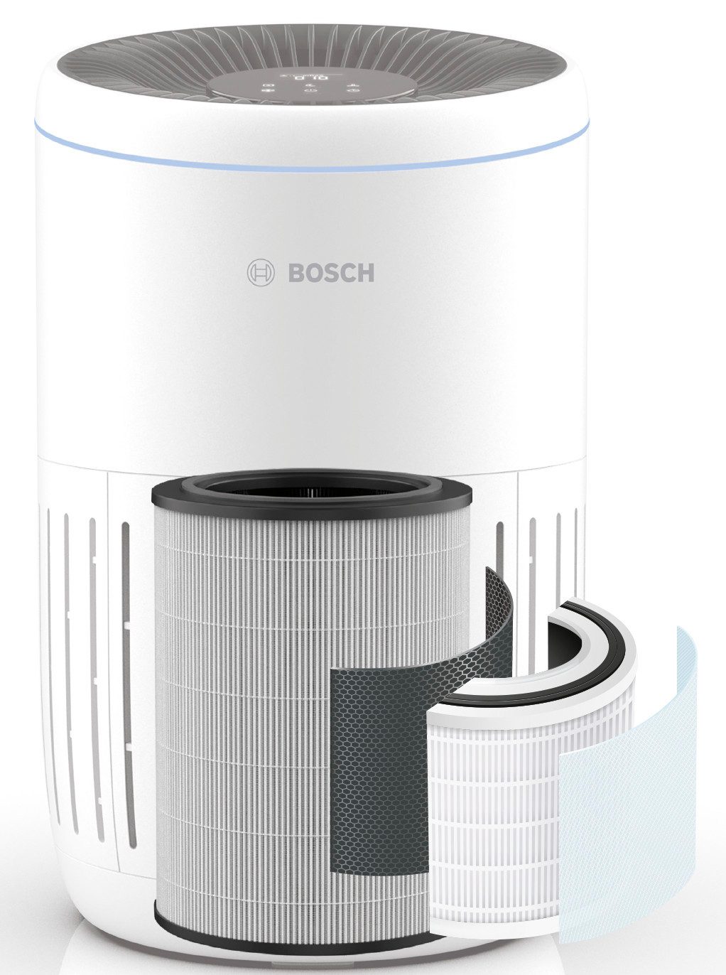 BOSCH Kombifilter 3-in-1 HEPA Filter mit Hocheffizienter Aktivkohlefilter, günstig online kaufen