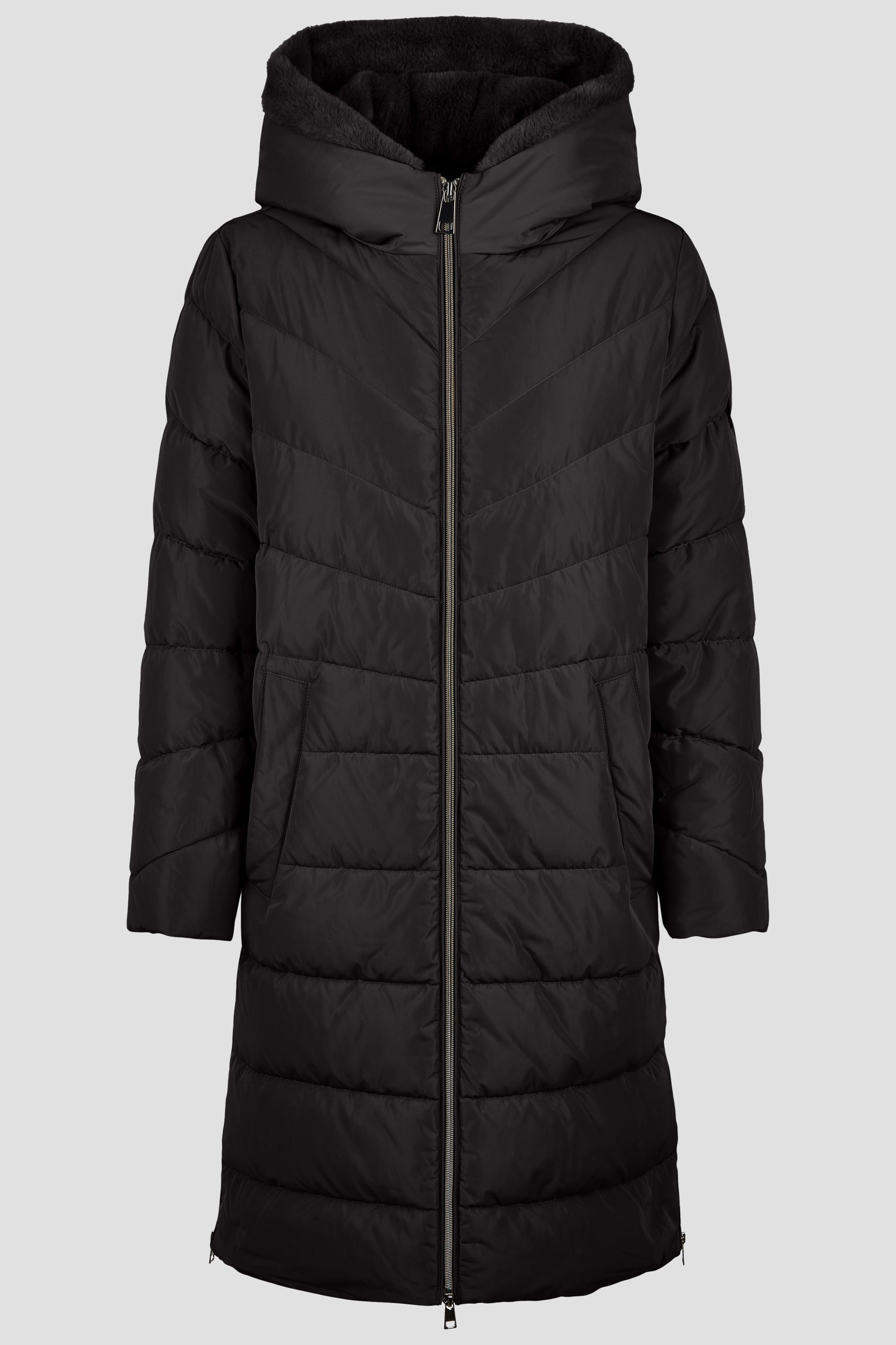 Barbara Lebek Steppmantel Wintermantel oder Damenmantel mit seitlichen Reiß günstig online kaufen