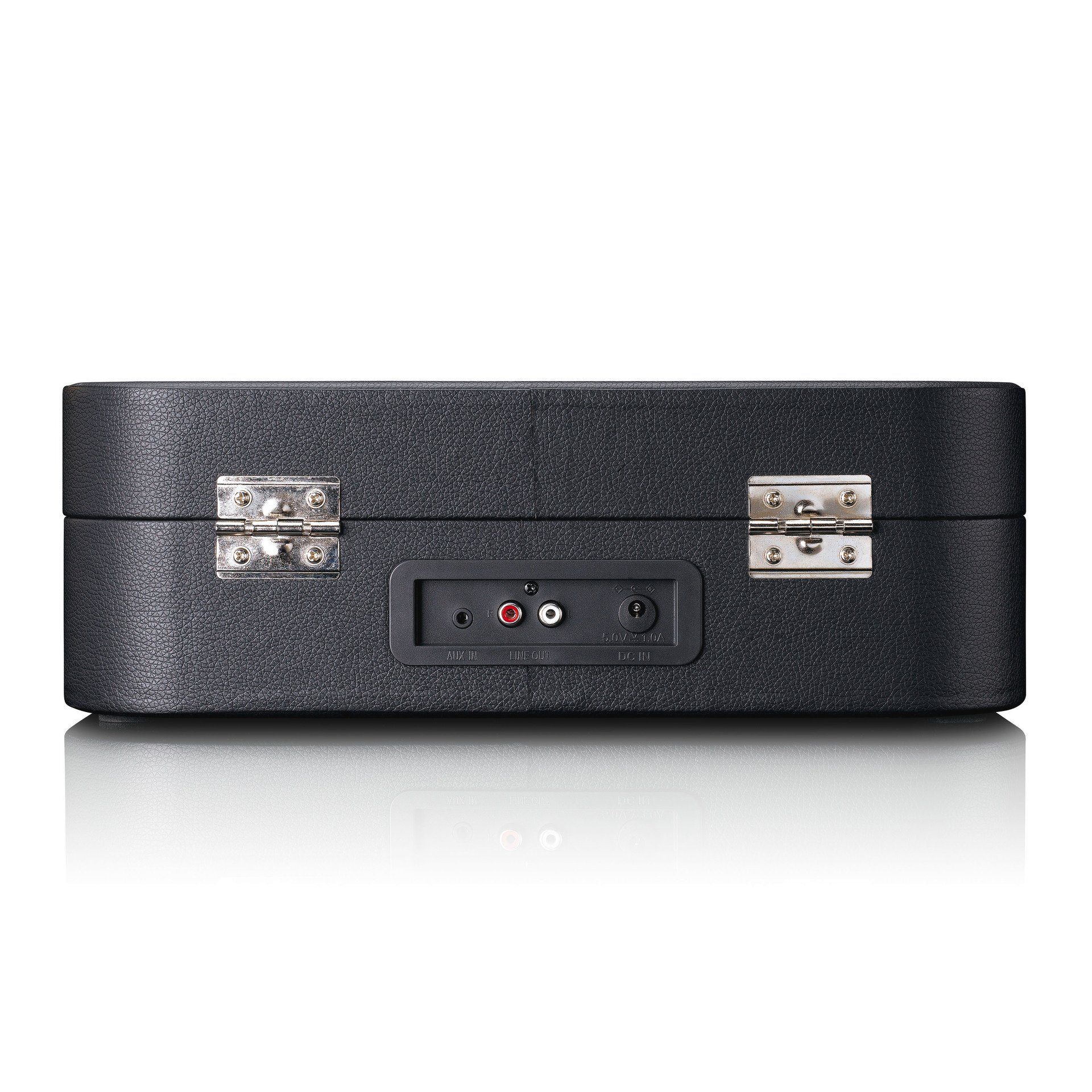 Plattenspieler und Lenco mit TT-116 Koffer-Plattenspieler Bluetooth (Bluetooth) Schwarz USB Retro-Stil