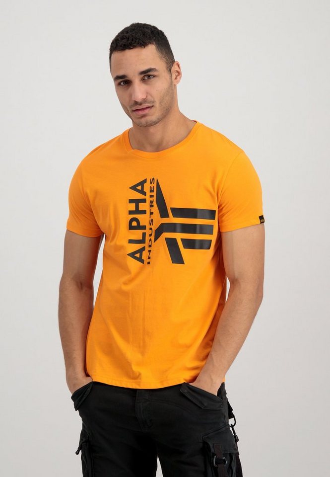 Alpha Industries T-Shirt Half Logo Foam T, T-Shirt \