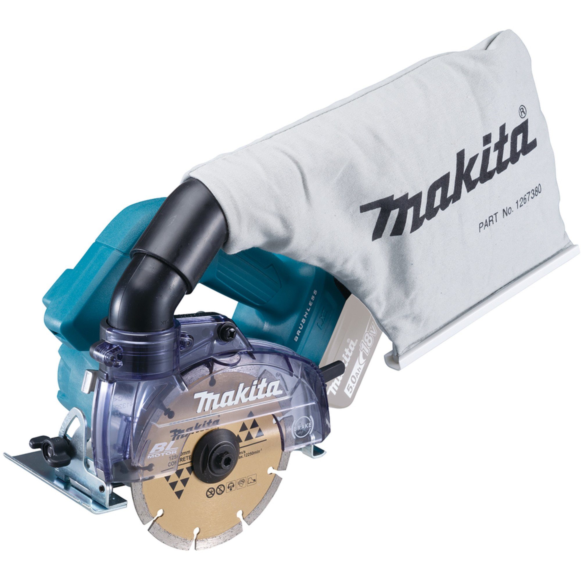 Makita Kappsäge Makita Akku-Diamantschneider DCC500Z, 18Volt