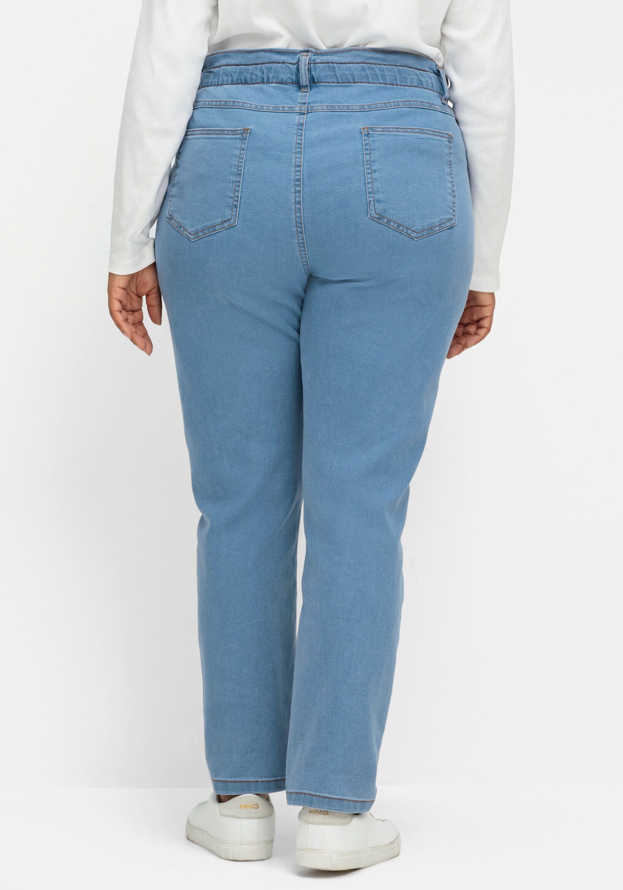 Sieh an! Bequeme Jeans Jeans leicht vertieft