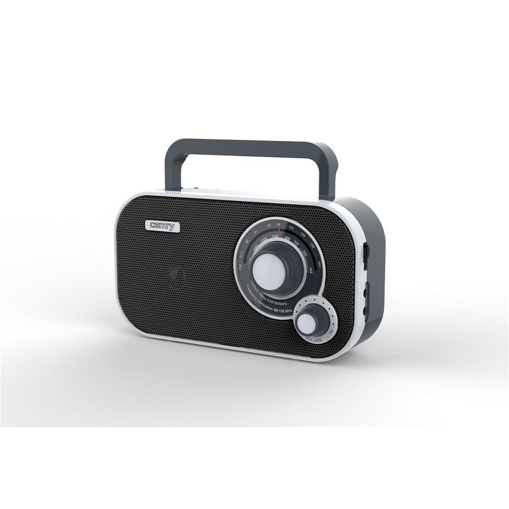 Camry CR 1140 Radio (Tragbares AM FM Radio mit Griff, Batterie oder Netzbetrieben)
