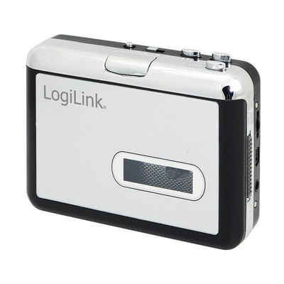 LogiLink UA0156 Digitales Aufnahmegerät (Kassetten-Digitalisierer, Konverter zu MP3, USB Anschluß für PC)