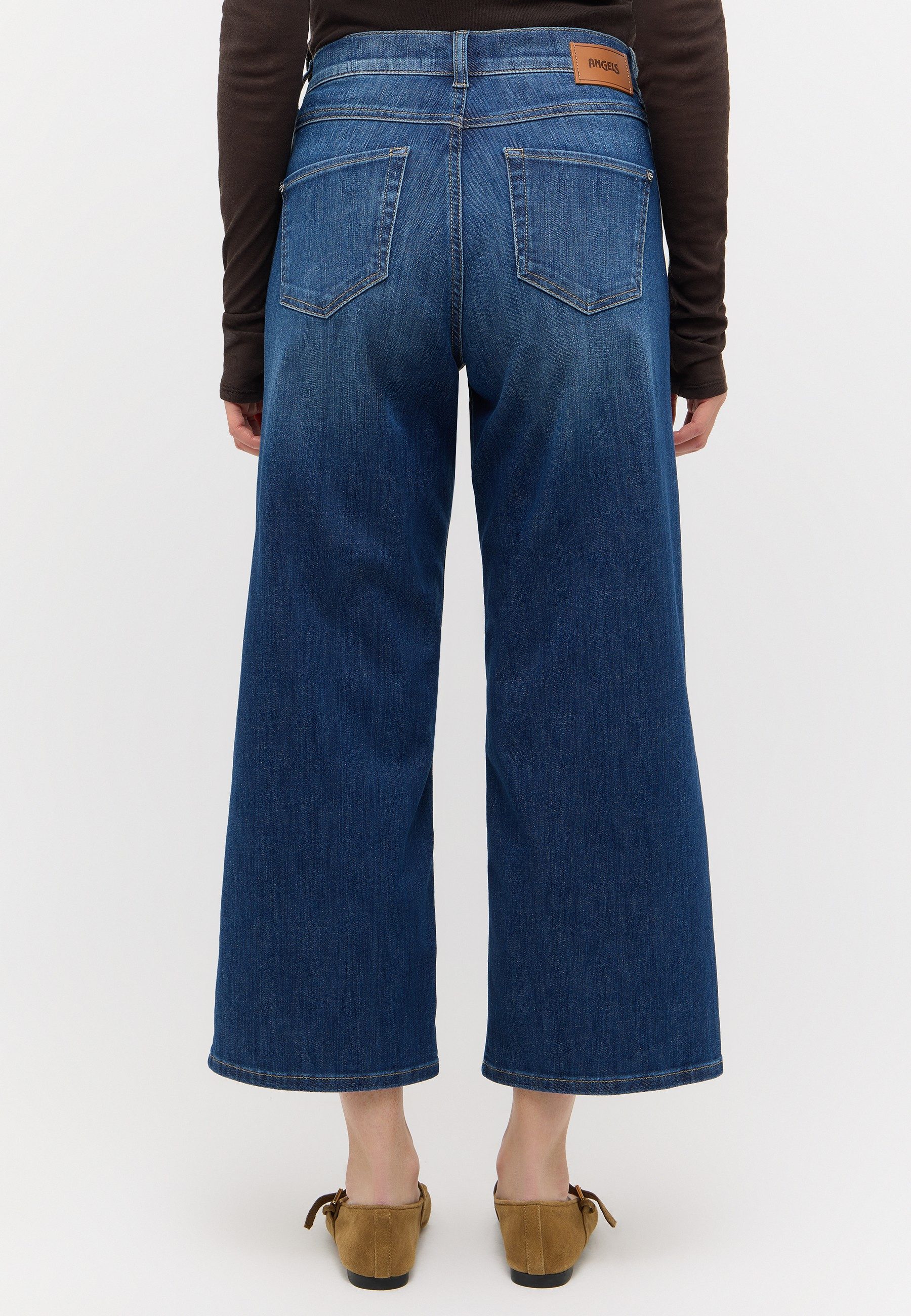 ANGELS 7/8-Jeans LINN SMART Culotte-Design, Relaxed Fit, aus weicher Baumwollmischung