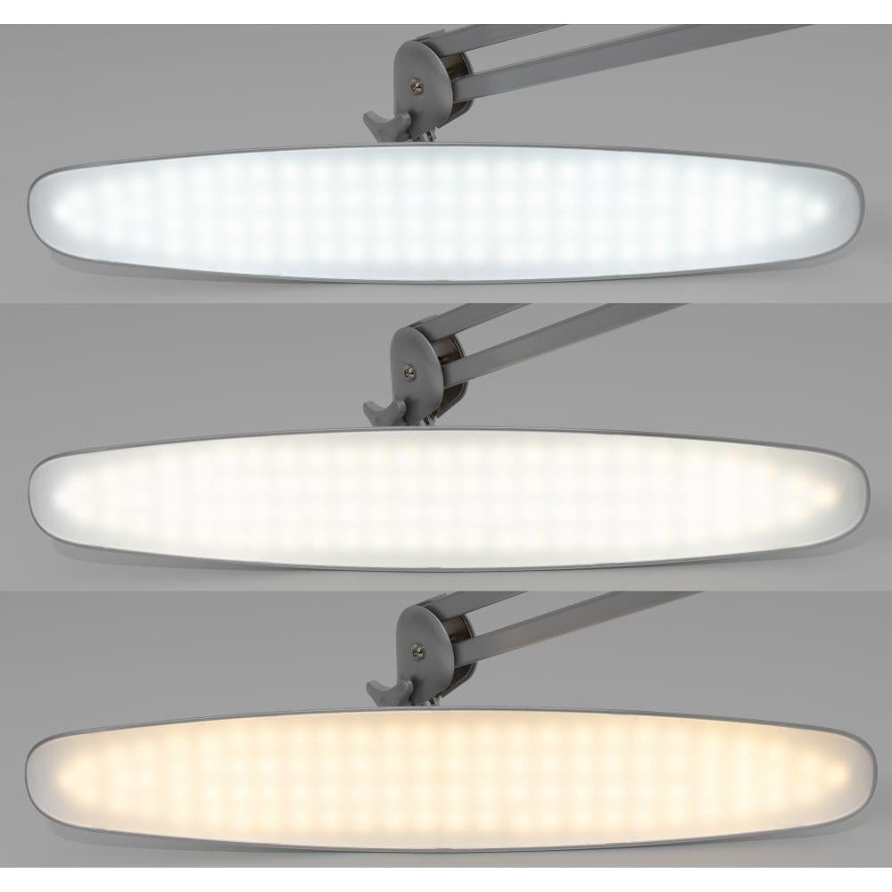 Semplix LED Arbeitslicht - LED Arbeits-Tischeuchte 182 LEDs / dimmbar / Tischklemme – Bild 3 von 5