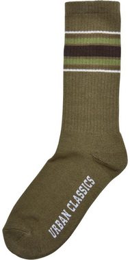 URBAN CLASSICS Socken Layering Stripe Socks 4-Pack