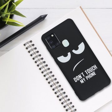 kwmobile Handyhülle Hülle kompatibel mit Samsung Galaxy A21s - Handyhülle Silikon Case, Hülle kompatibel mit Samsung Galaxy A21s - Handyhülle Silikon Case