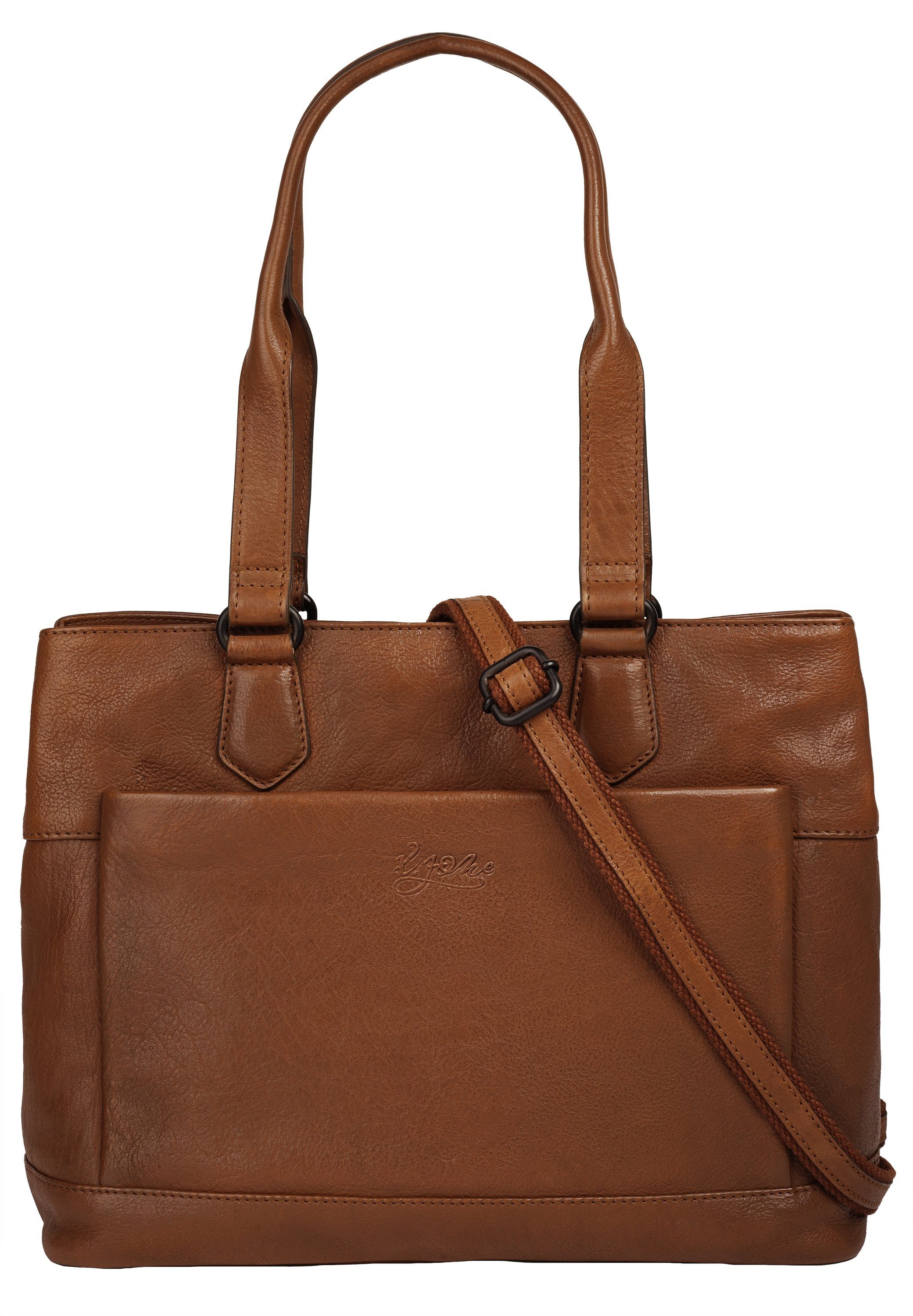 X-Zone Laptoptasche RFID, echt Leder günstig online kaufen