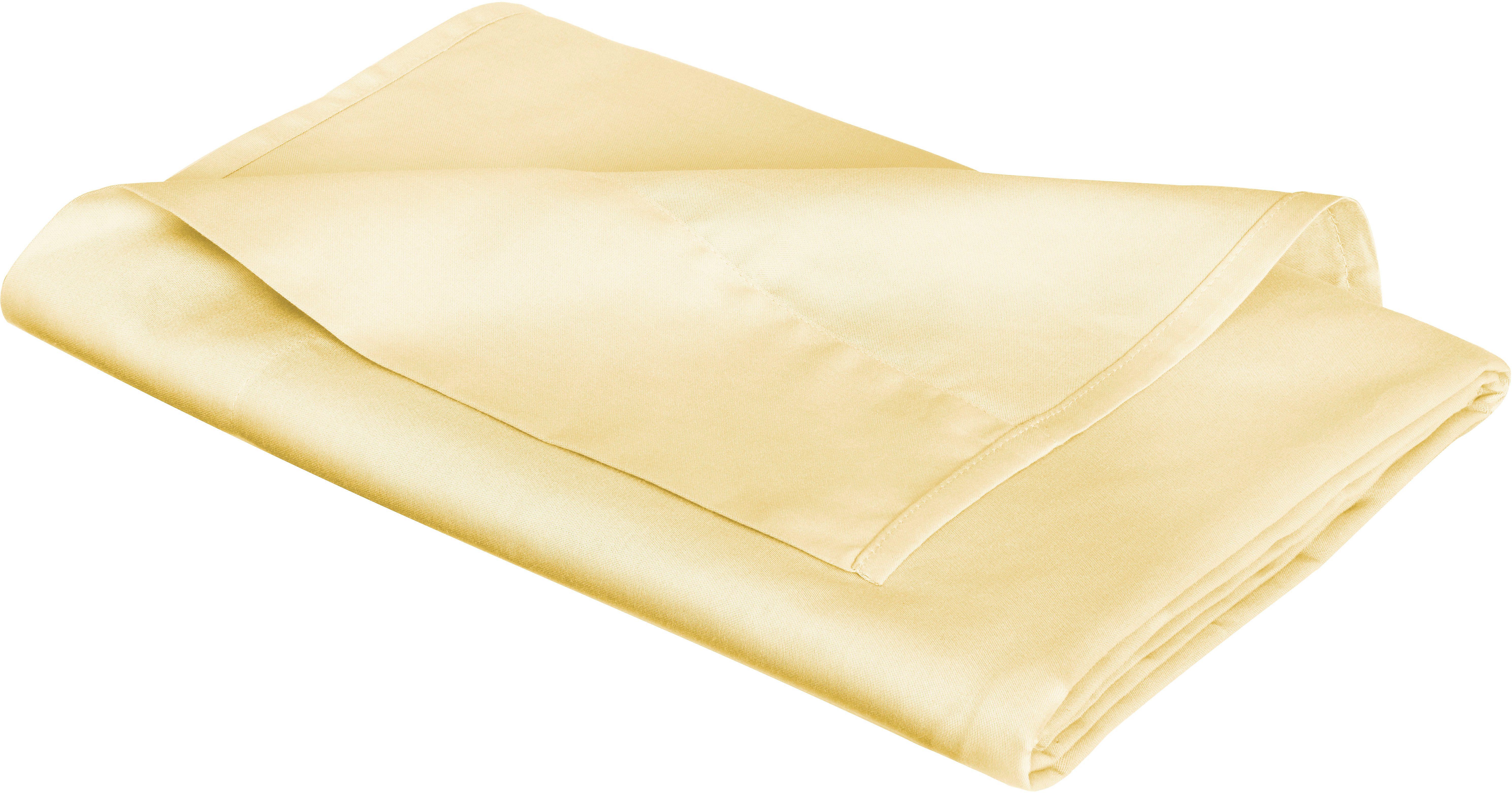 fleuresse Betttuch Colours, Mako-Satin, Gummizug: ohne, günstig online kaufen