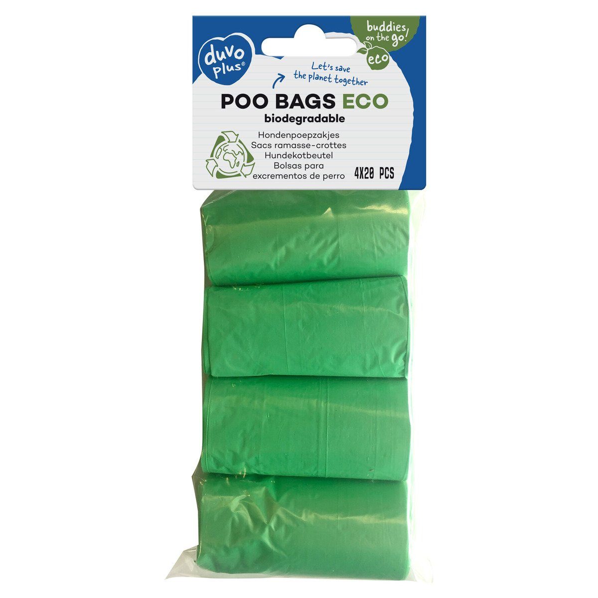 Hundekotbeutel Hundekotbeutel Eco biologisch abbaubar grün