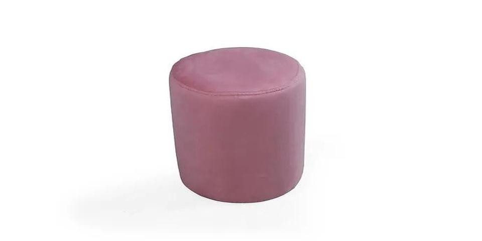 Xlmoebel Hocker Rosa Sitzhocker mit modernem Design und hochwertiger Verarbeitung (Hocker, 1 St., Hocker), Hergestellt in Europa