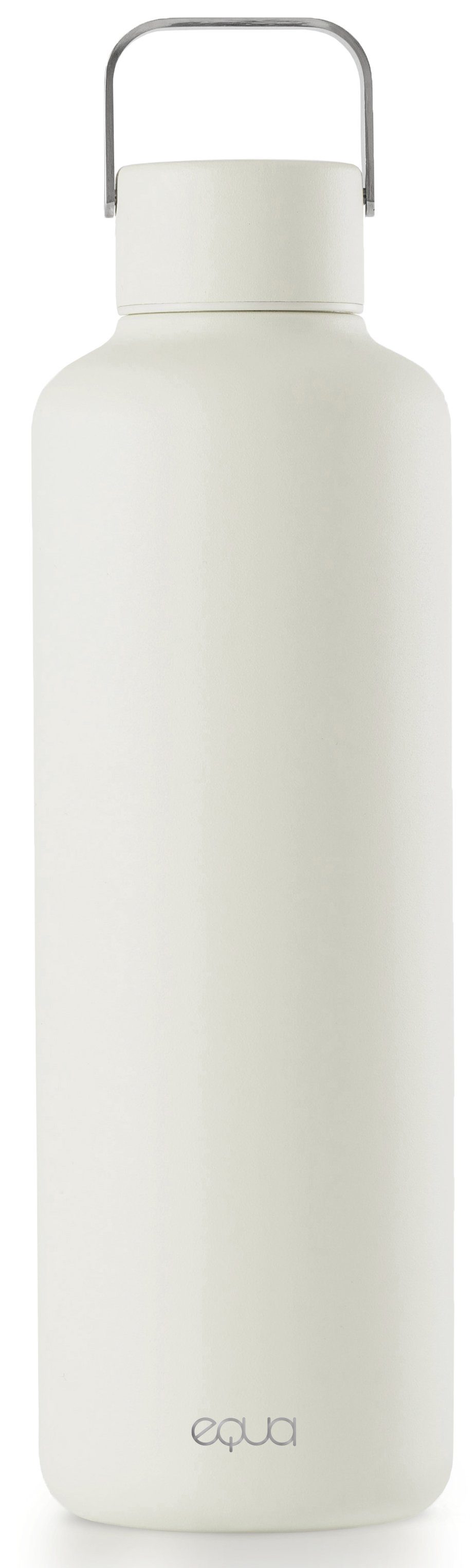 683402 aus Off-White, equa Trinkflasche Timeless Tragegriff Edelstahl, Off-White Leichtgewicht