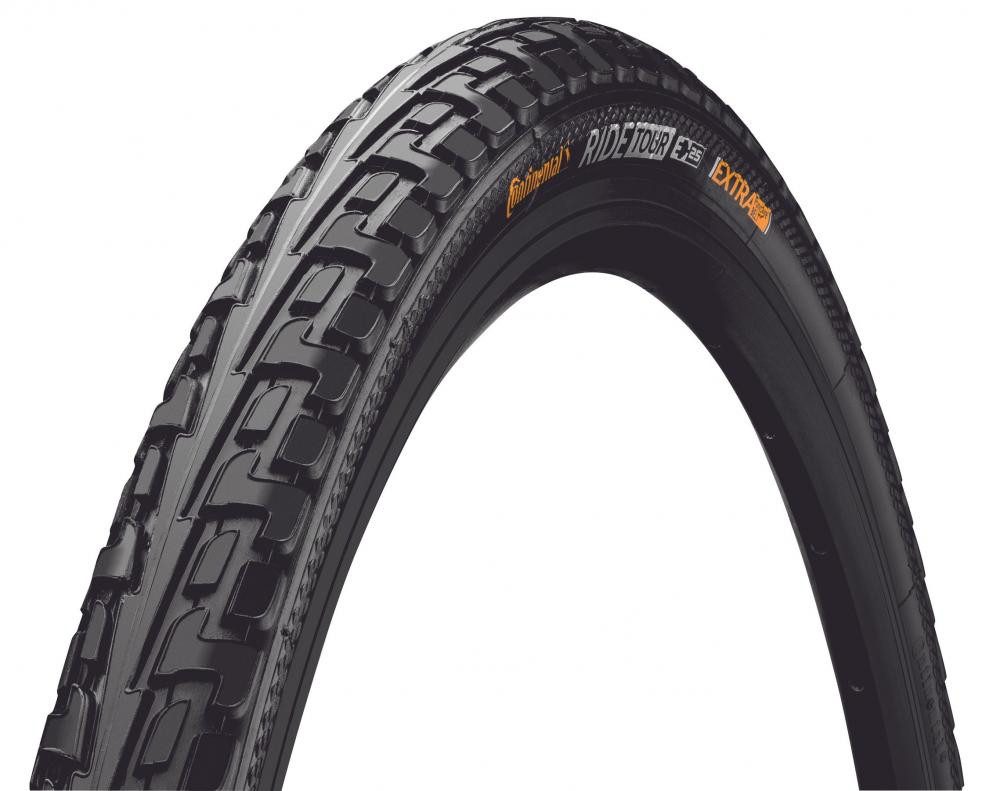 CONTINENTAL Fahrradreifen Continental Reifen Conti RideTour 28x1.75 Zoll 47-622 schwarz/schwarz