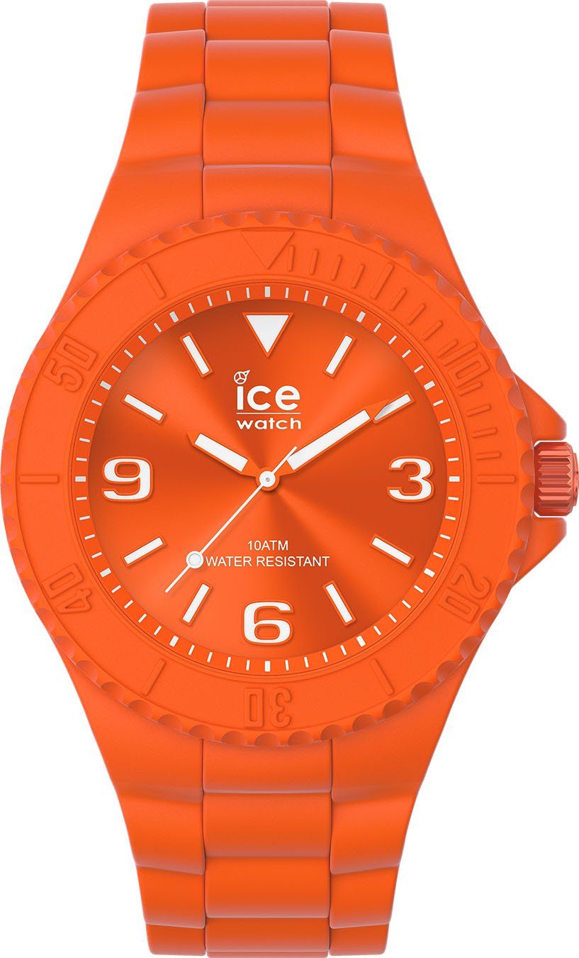 Flashy ice-watch - 3H, - 019873 - orange Large Quarzuhr ICE generation