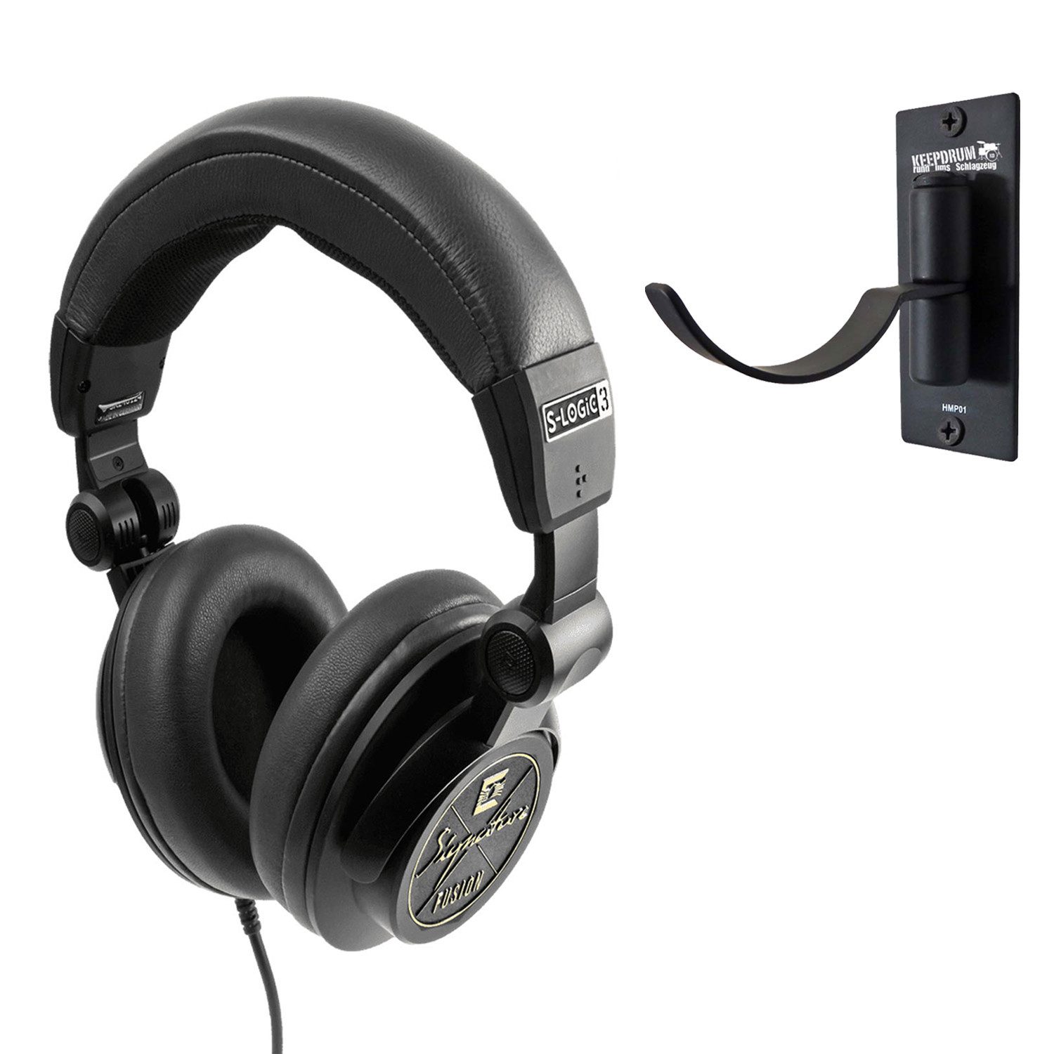 Ultrasone Ultrasone Kopfhörer Signature Fusion mit Wandhalter Kopfhörer (Stereo, Balanced-Mode-Option, Kabel, S-Logic-Technologie)