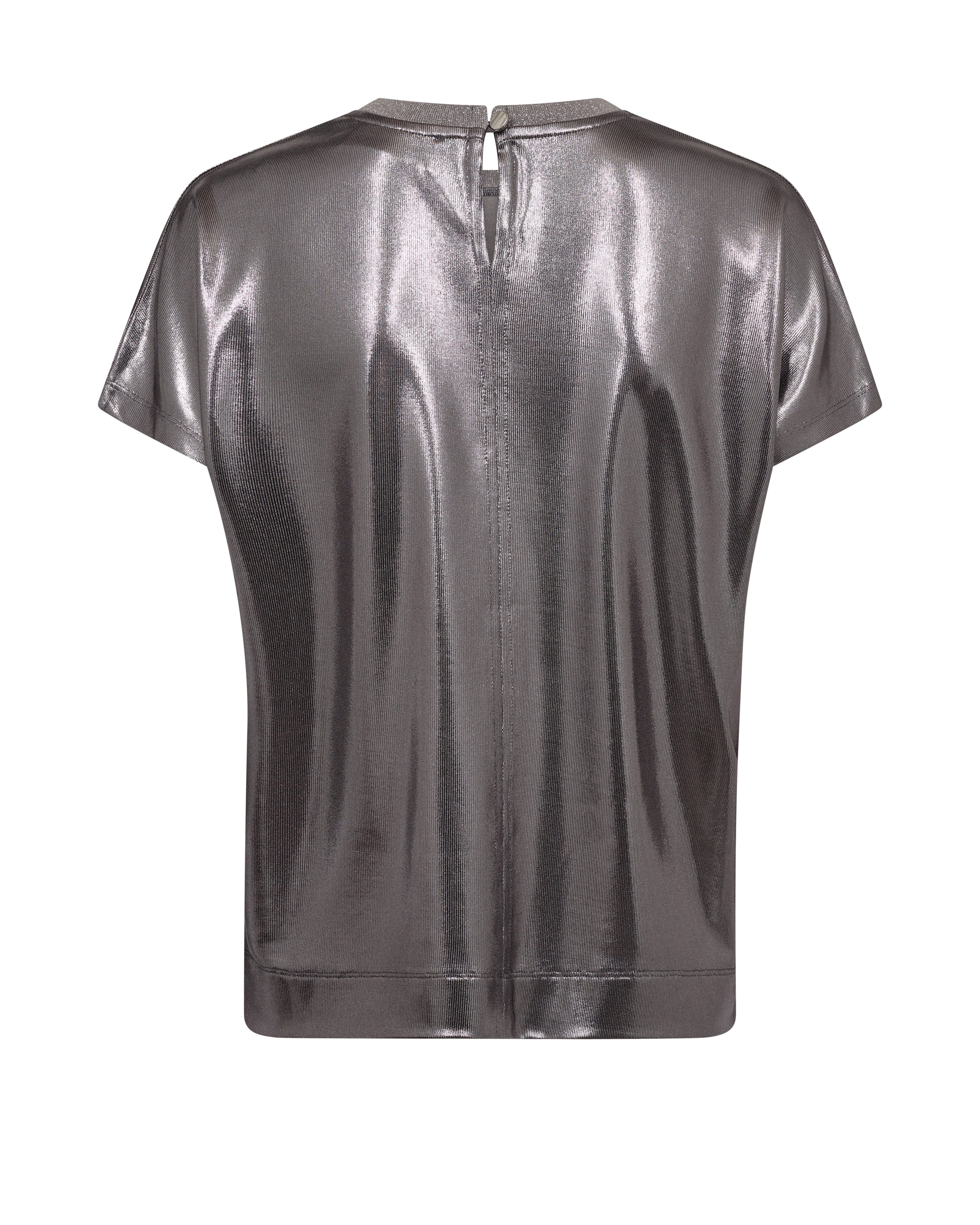 Mos Mosh T-Shirt MMNivola O-neck Metallic Tee