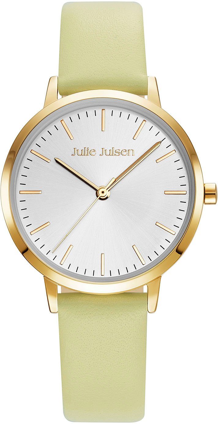Julie Julsen Quarzuhr Julie Julsen Basic Line Gold Sun, JJW1027YGL-02