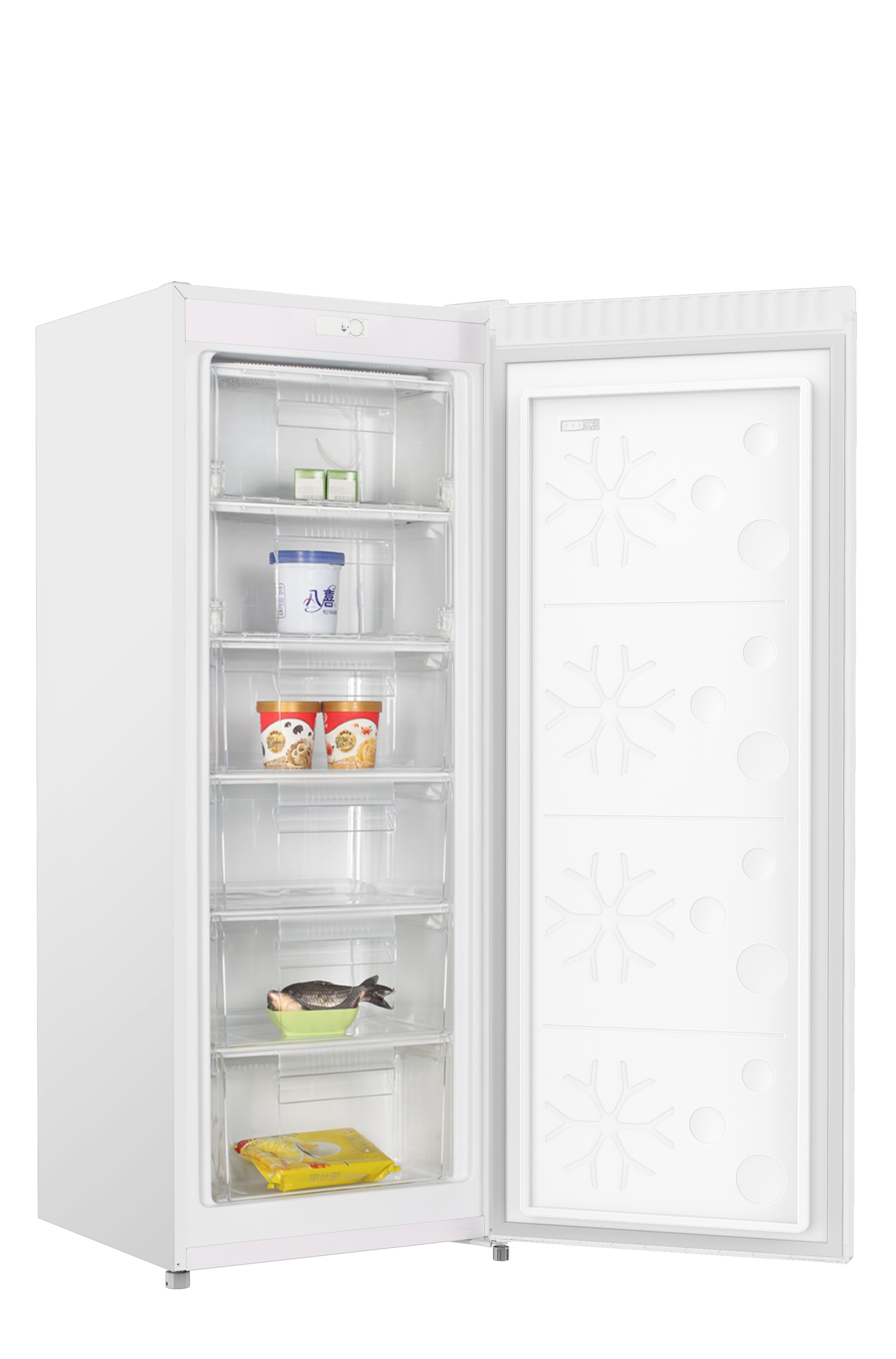 FrigeluX Gefrierschrank CA170BE, Schnellgefrierfunktion, 144cm hoch, 54 cm breit