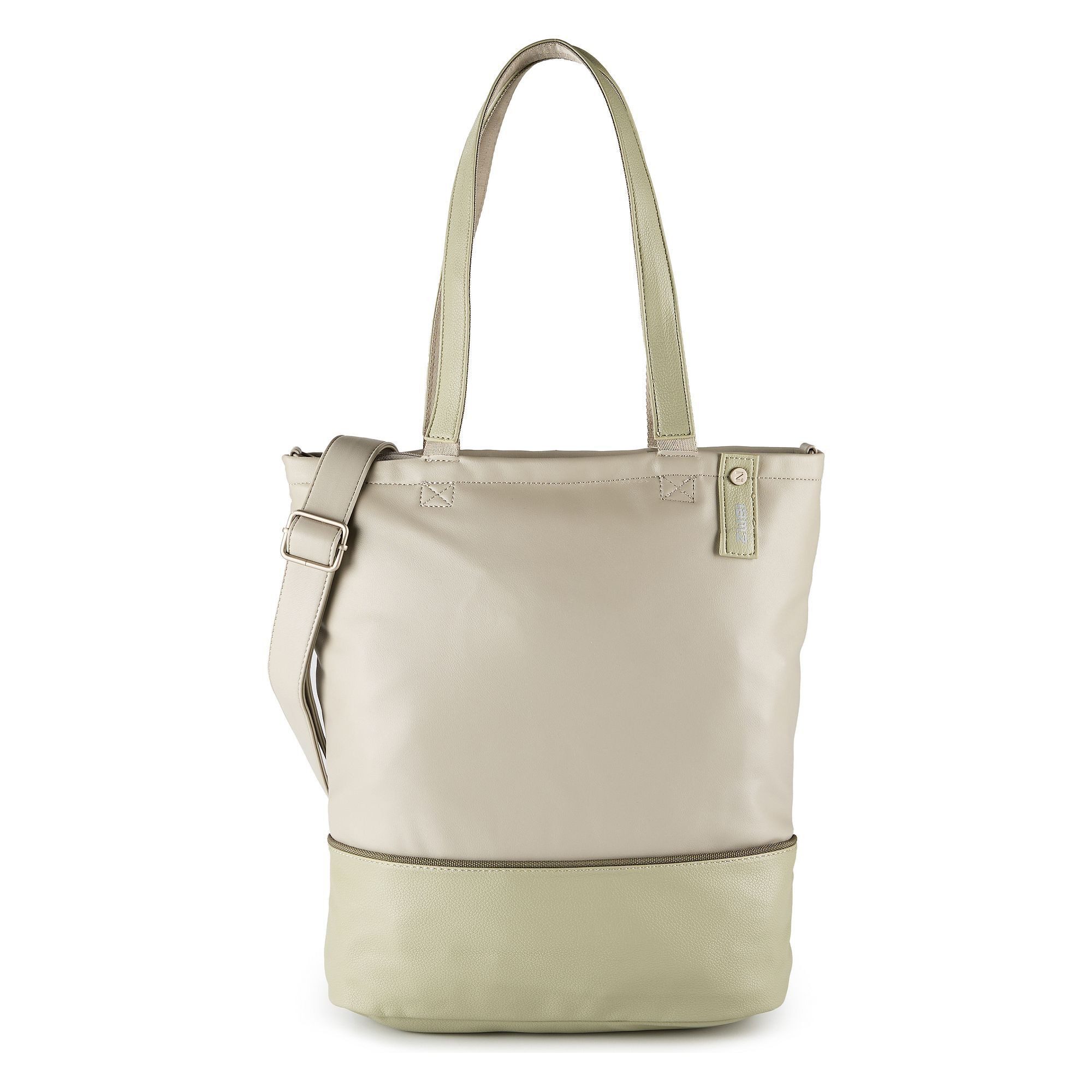 Zwei Schultertasche Jana, Polyurethan