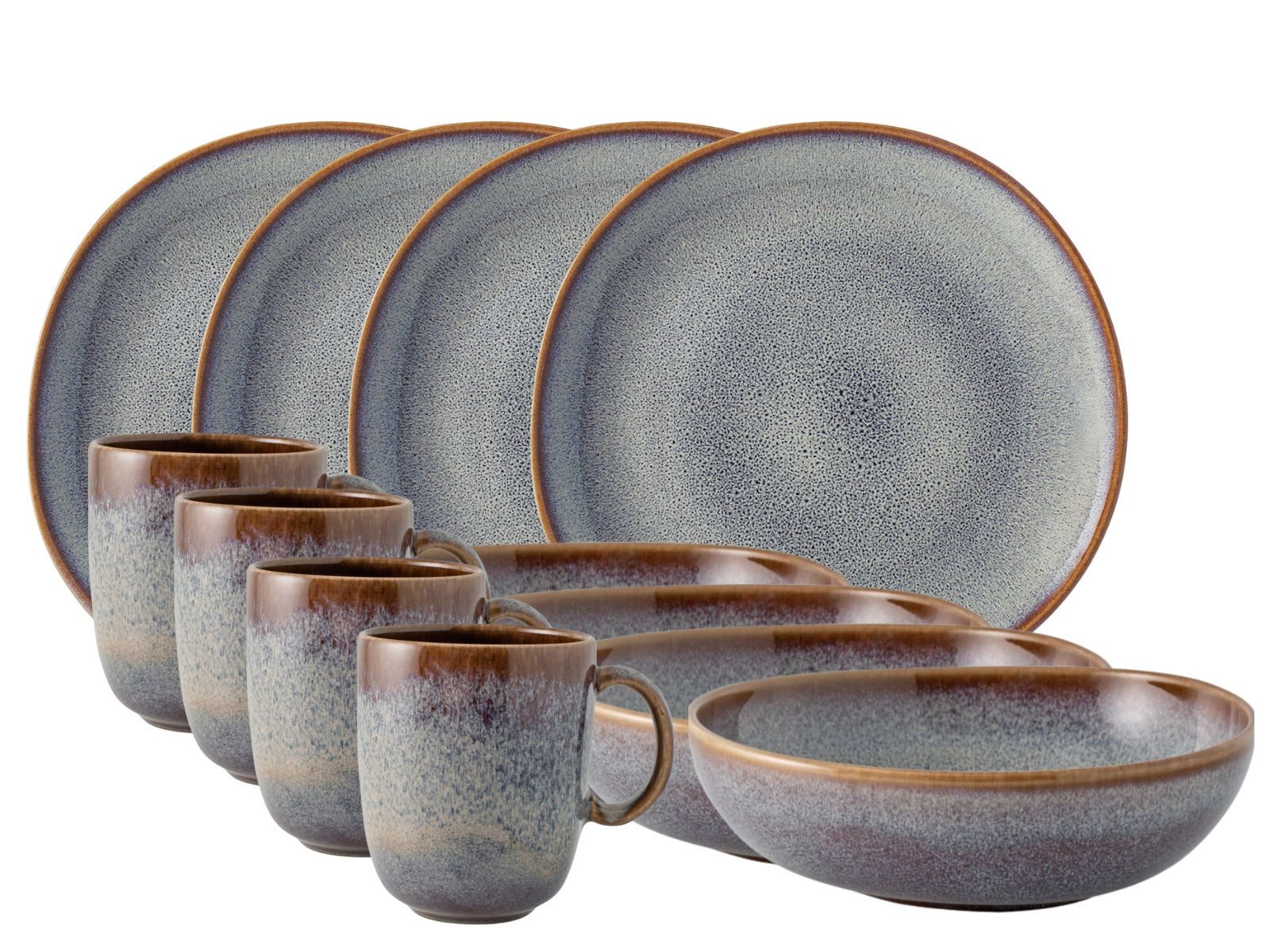 like. by Villeroy & Boch Frühstücks-Set Lave beige Frühstücksset 12tlg