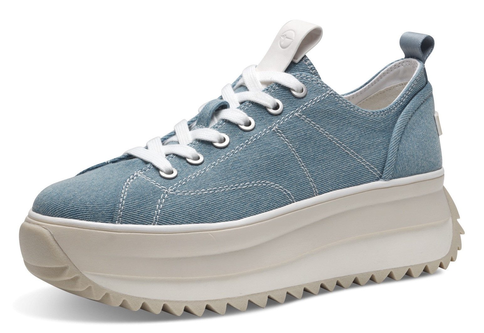Tamaris Milena Plateausneaker, Freizeitschuh, Halbschuh, Schnürschuh günstig online kaufen