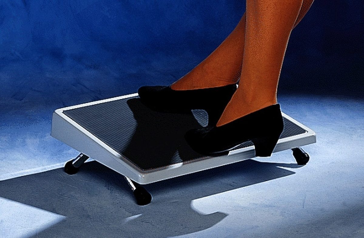 WEDO Fußstütze Fußstütze EDV lichtgrau