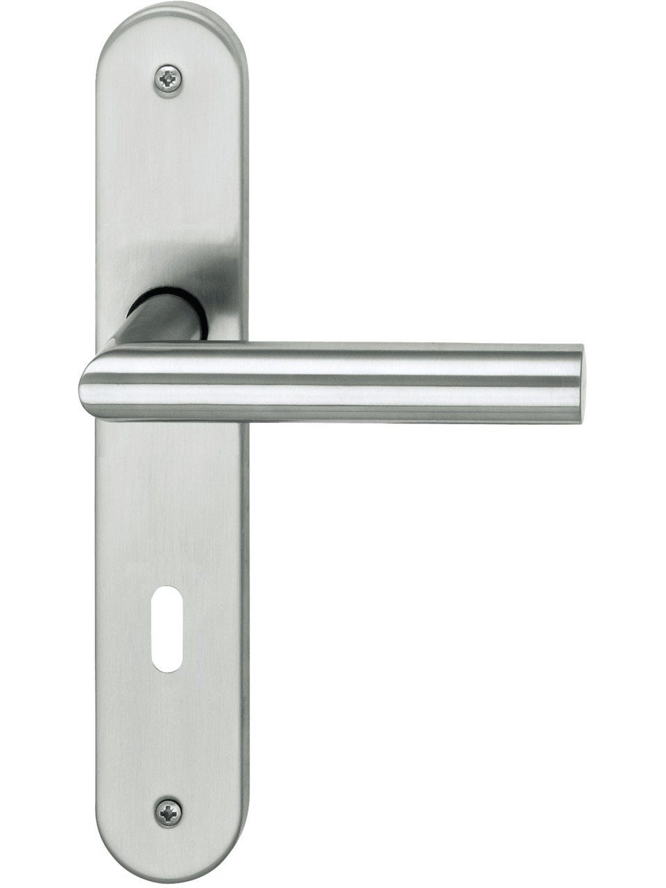 Alpertec Drückergarnitur Alpertec BB-Langschildgarnitur Martina Edelstahl