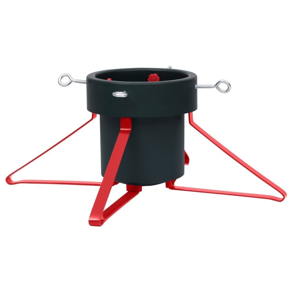 vidaXL Christbaumständer Christbaumständer Grün und Rot 46x46x19 cm (1-tlg)