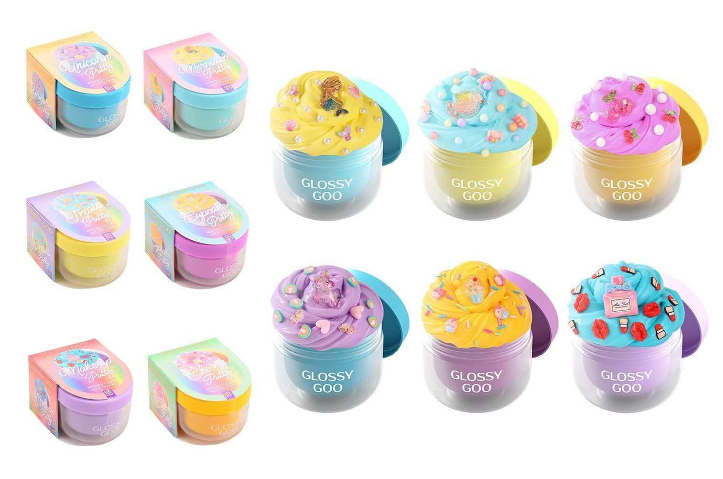 JOHNTOY Spiel Glossy Knete Johntoy - 1 von 6 Designs