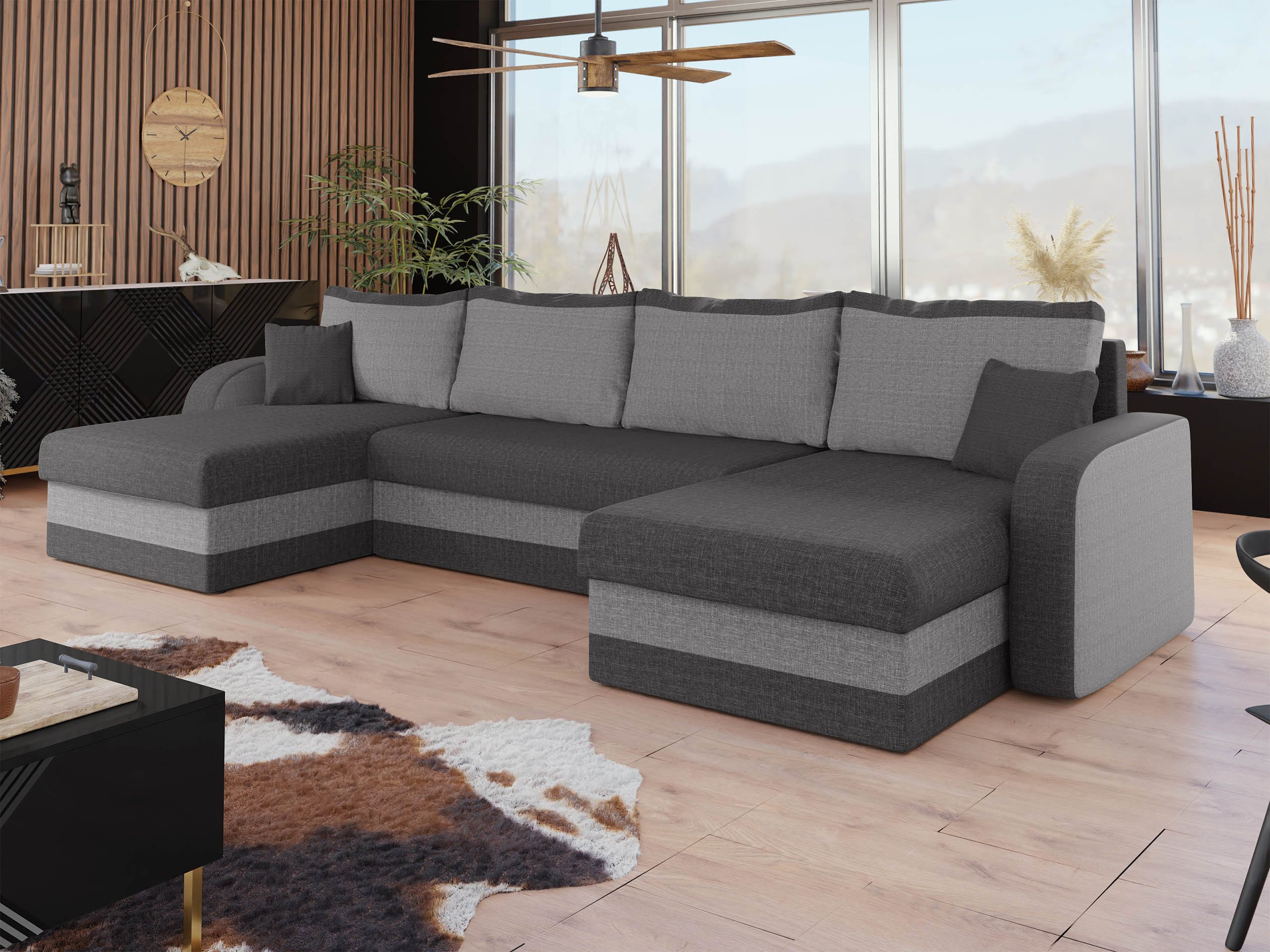 MIRJAN24 Wohnlandschaft Kris U Lux, mit günstig online kaufen
