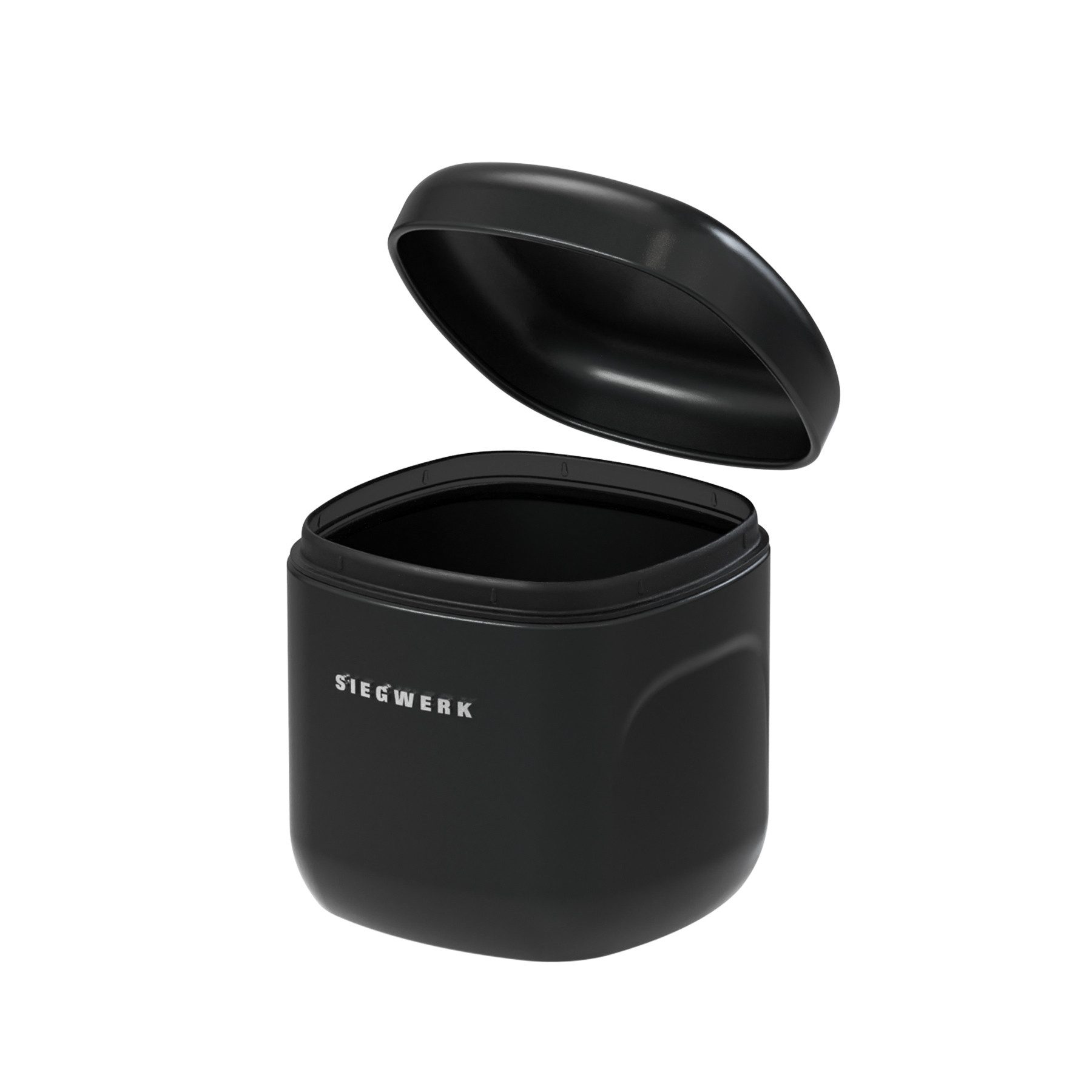 SIEGWERK Vorratsdose SIEGWERK - CUBO S 0,85l aus Metall kombinierbar, Stahlblech pulverbeschichtet