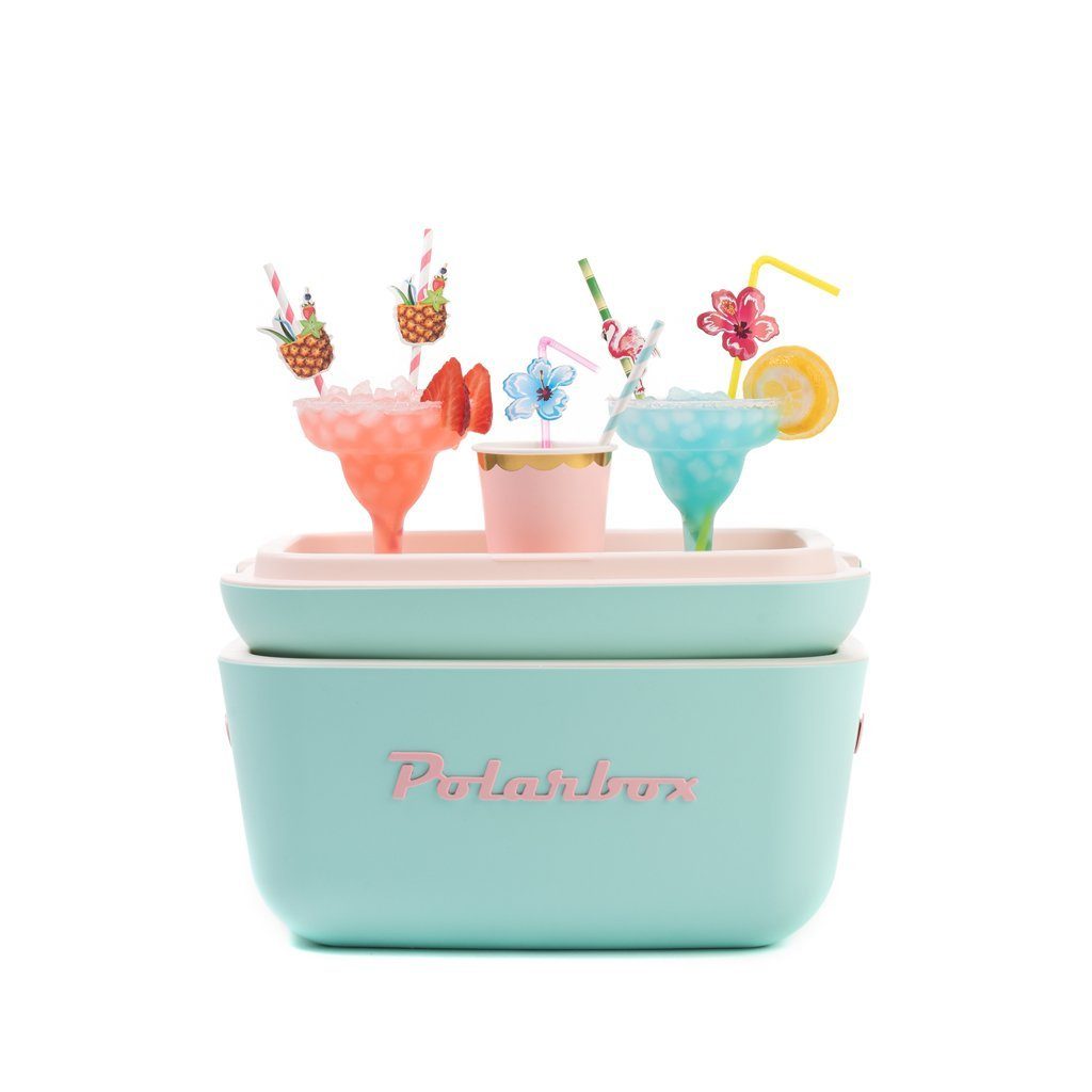 Kreher Frischhaltedose Kühlbox Polar 20 Liter in Retro Vintage Design (Farbe wählbar)