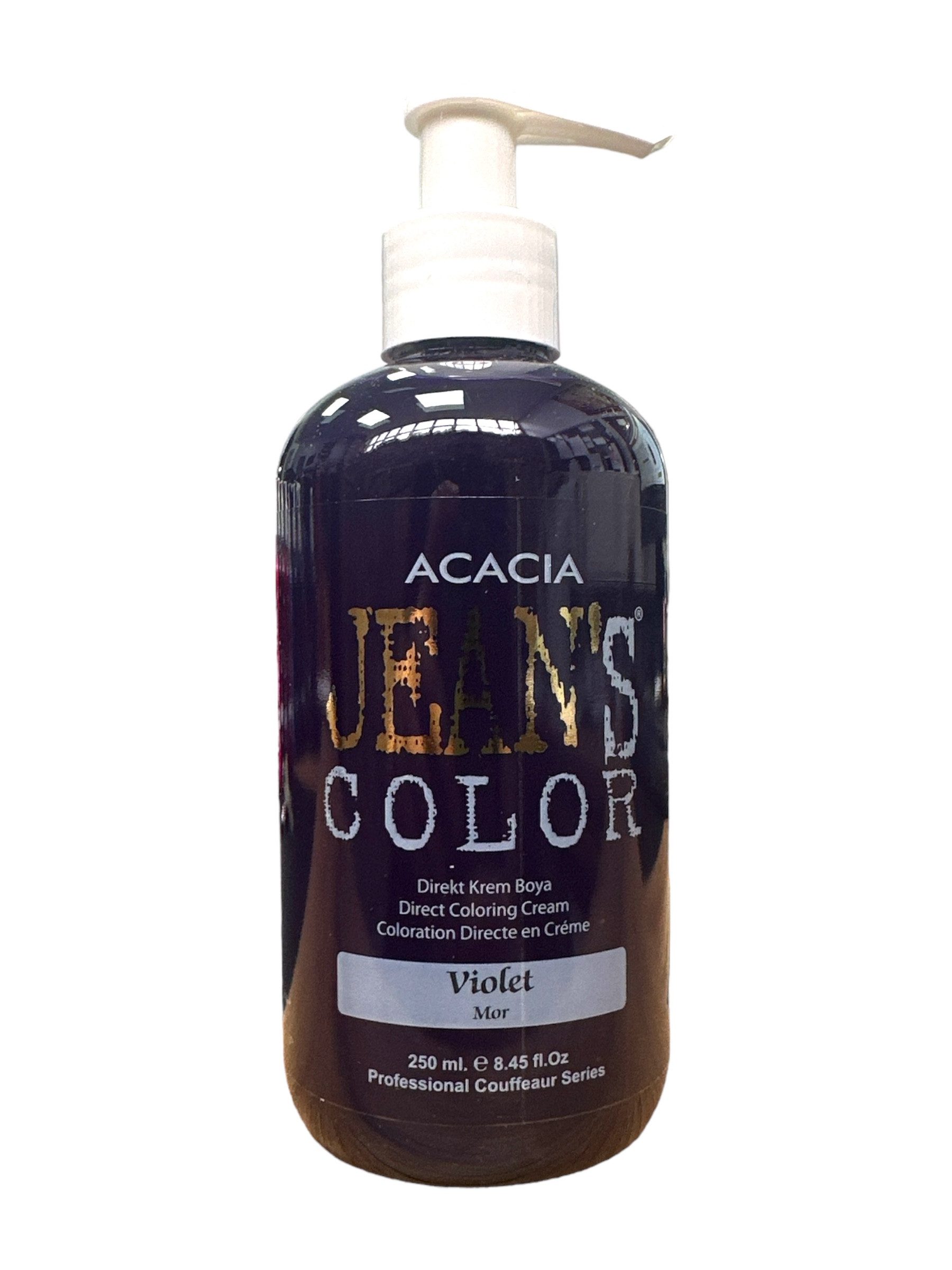Jeans Color Haarfarbe Semi Permanente Direktziehende Haarfarbe 250ml Dream Blue