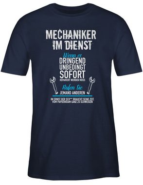 Shirtracer T-Shirt Mechaniker im Dienst Handwerker Geschenke