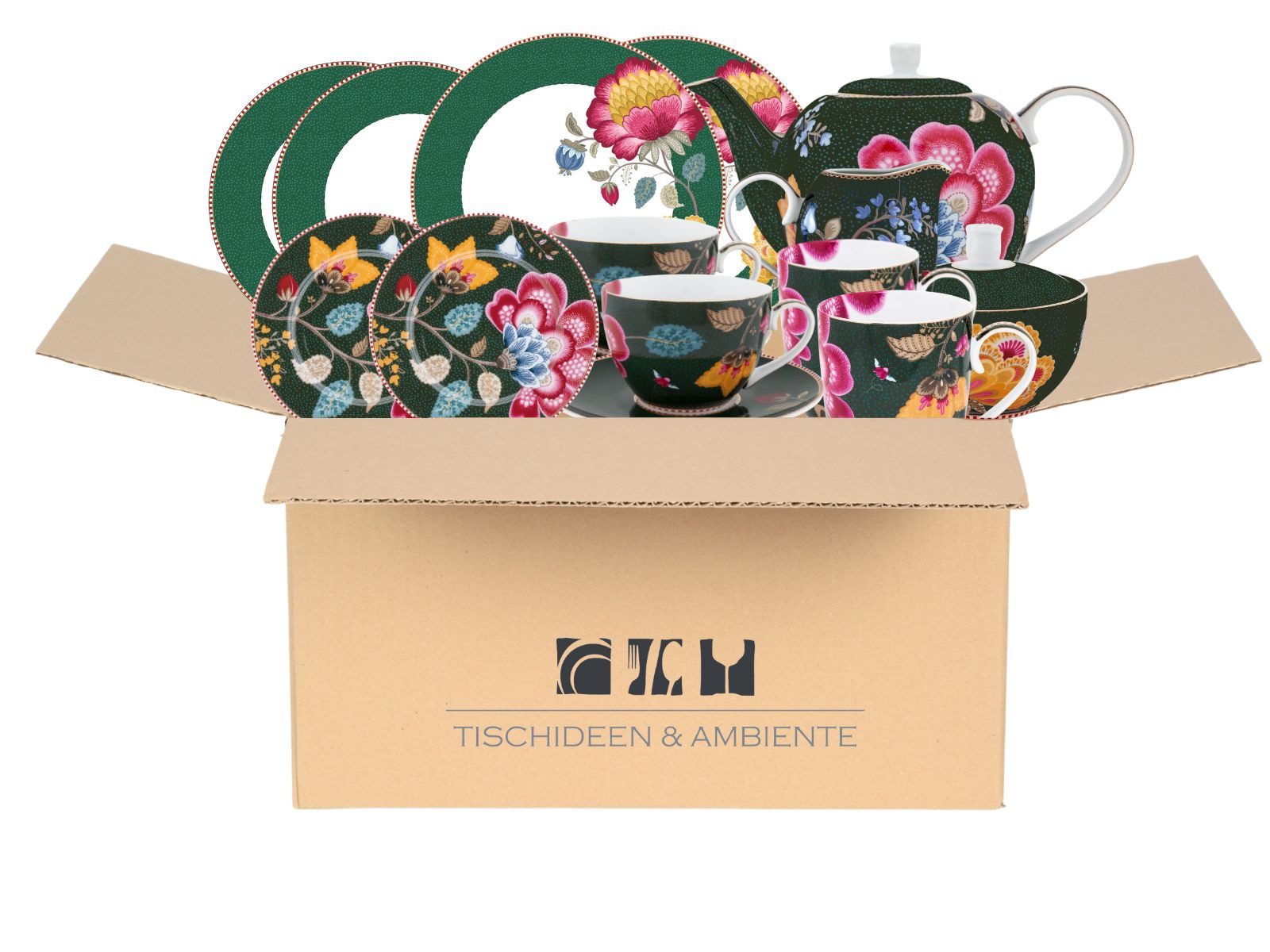 PiP Studio Geschenkbox Geschenkbox Fantasy Green 13tlg