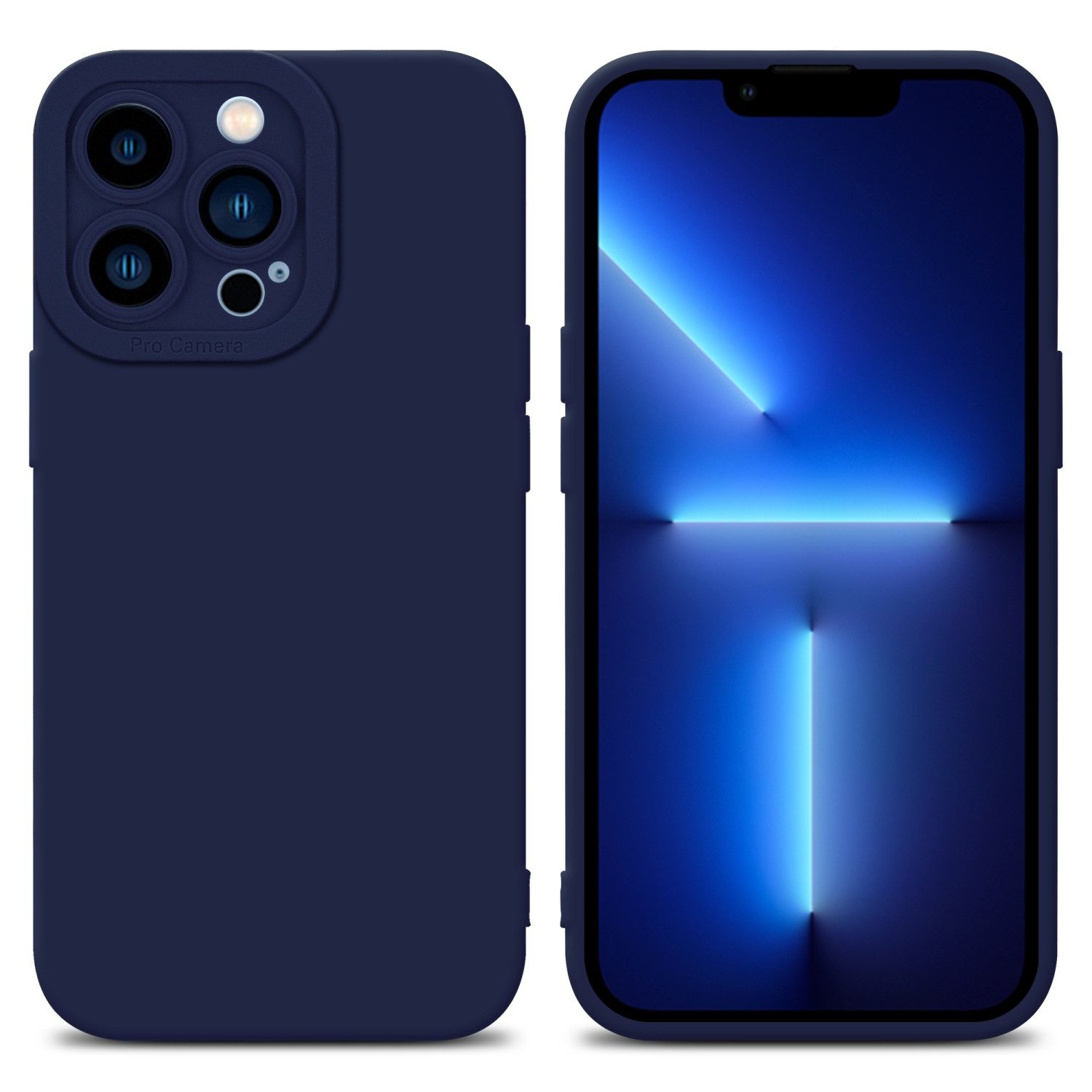 Cadorabo Handyhülle für iPhone 13 PRO Hülle Apple iPhone 13 PRO, Hülle Schutzhülle TPU Silikon Case Cover