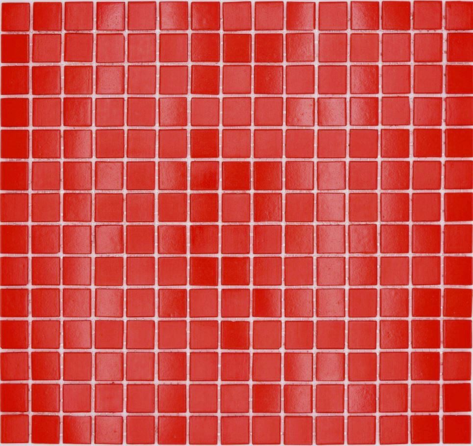 Mosani Mosaikfliesen Glasmosaik Mosaikfliese rot Fliesenspiegel Küche