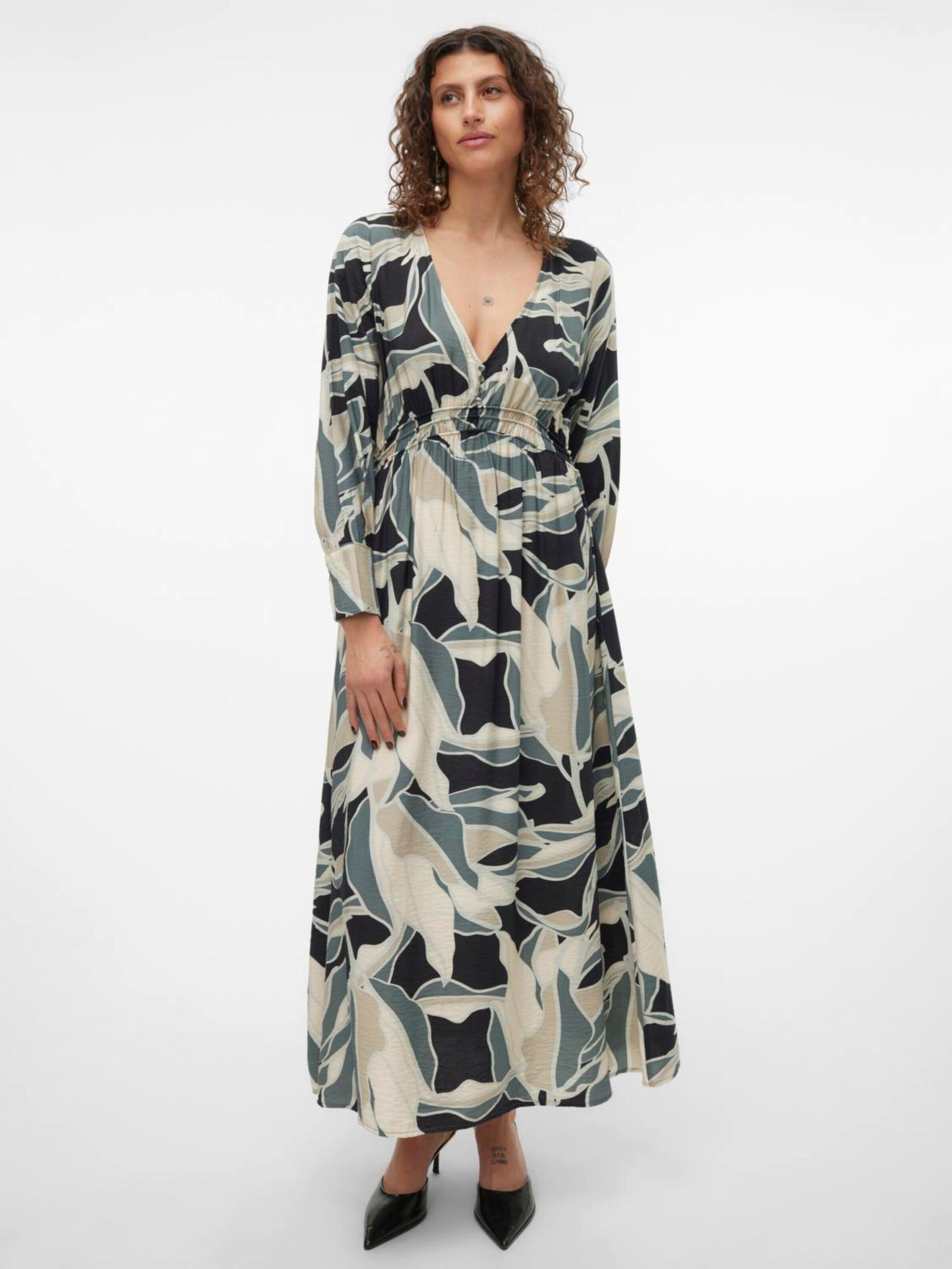 Vero Moda Jerseykleid VMBELINE BEA (1-tlg) Drapiert/gerafft günstig online kaufen