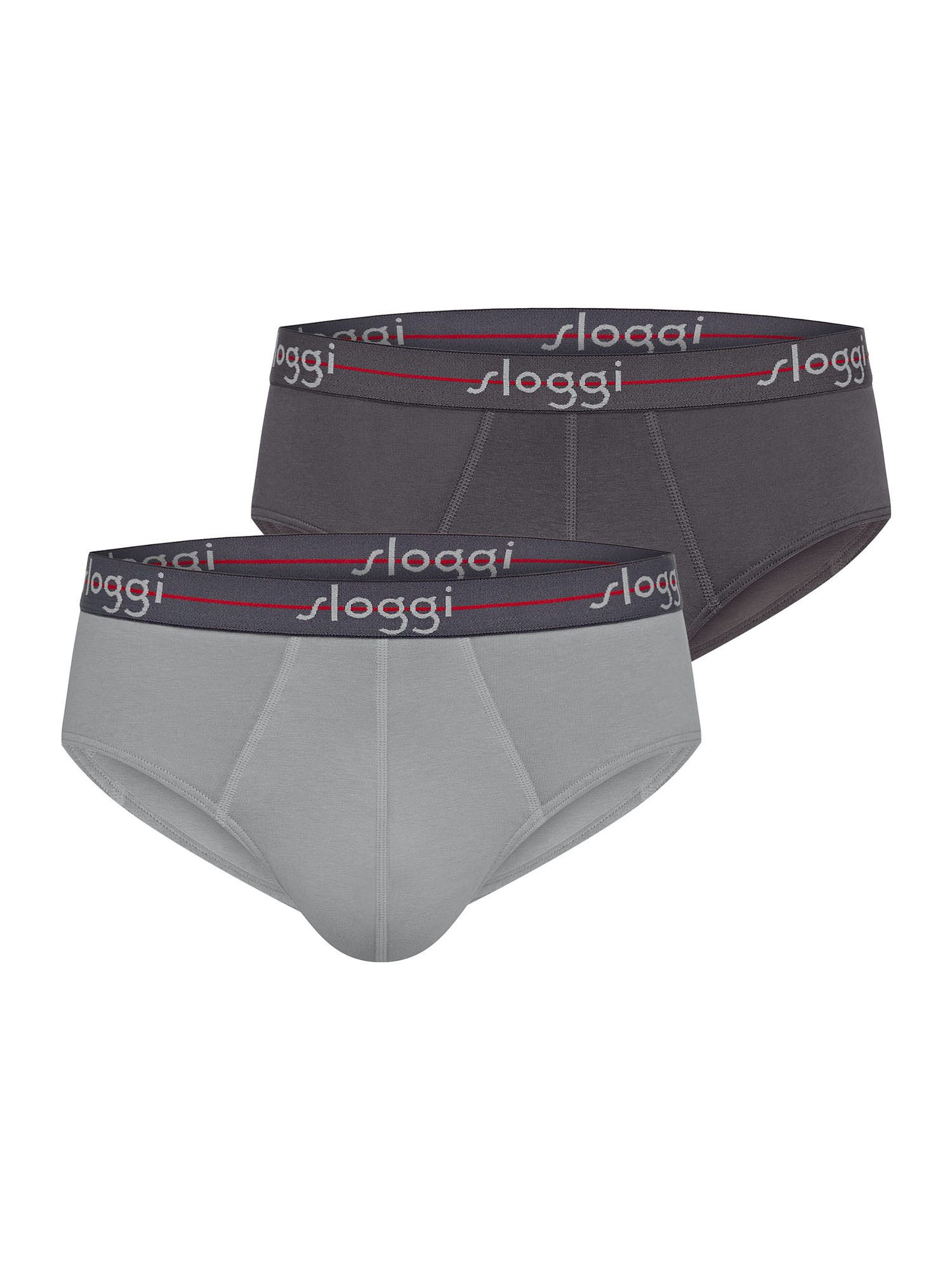 sloggi Slip Blue Start (2-St) Midi Slip, Midibrief, Halbhoher Slip
