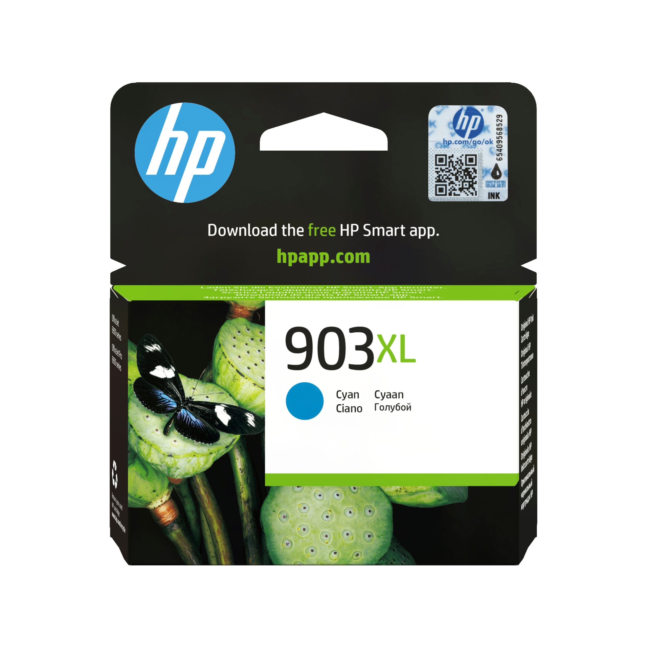 HP Tintenpatrone Nr. 903XL T6M03AE Cyan (ca. 750 S Tintenpatrone